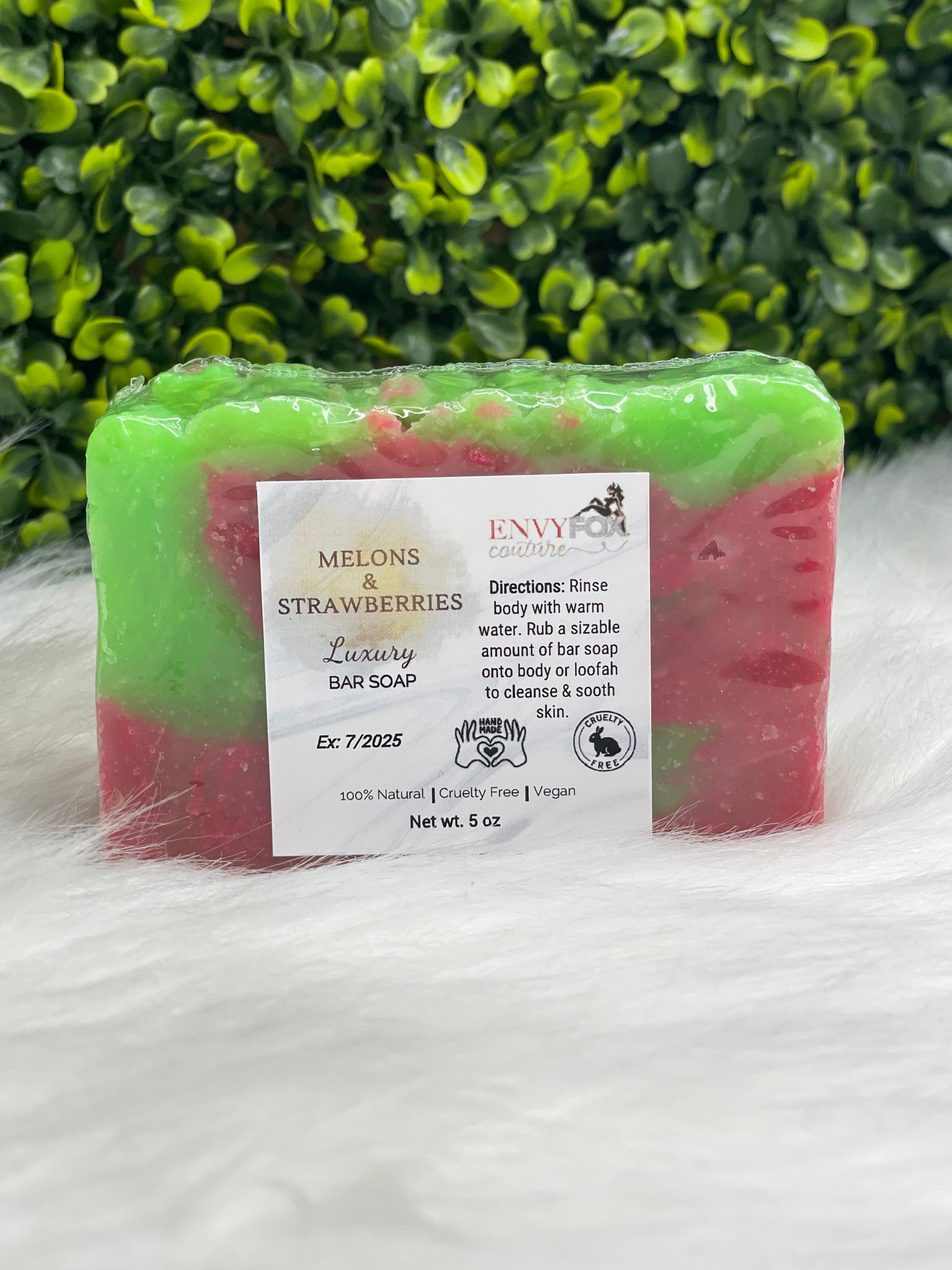 Women's Handmade Vegan Bar Soap