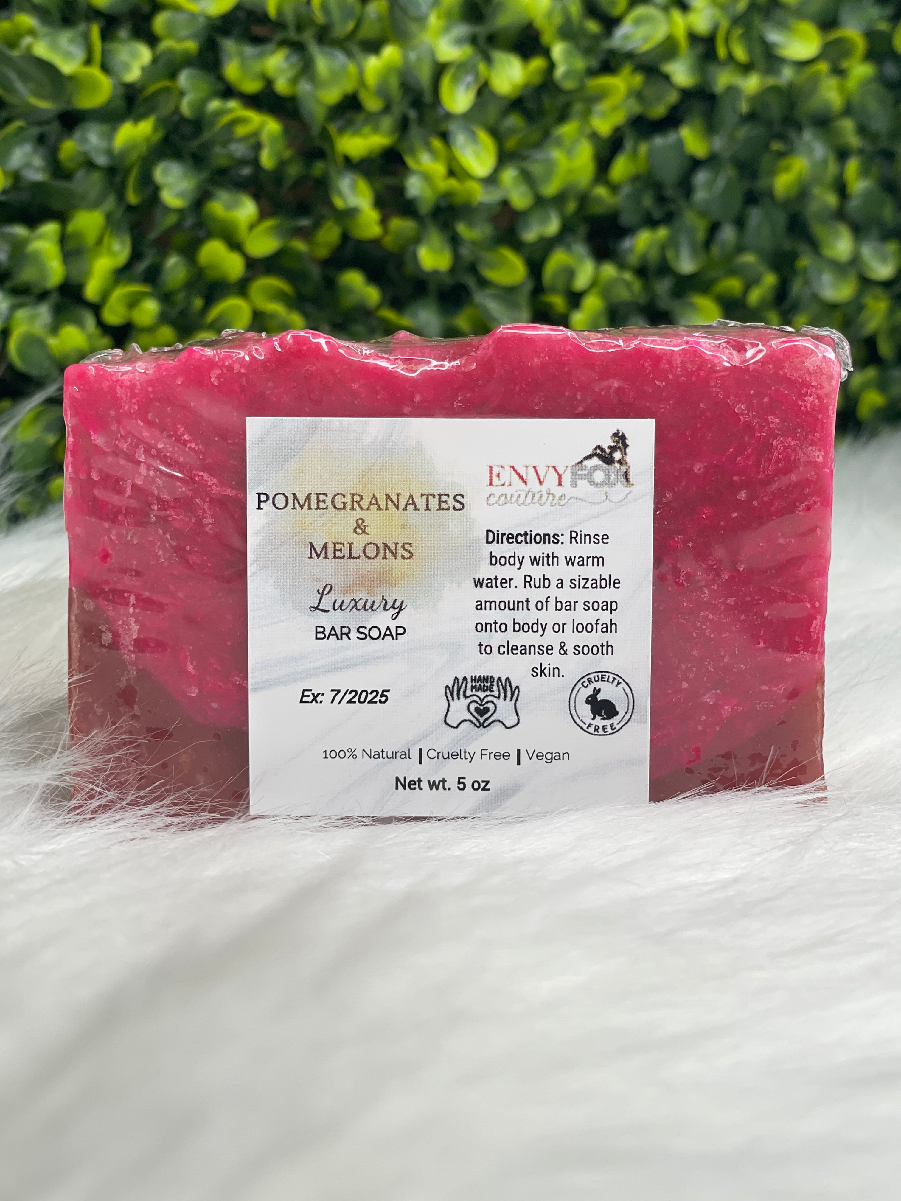 Women's Handmade Vegan Bar Soap