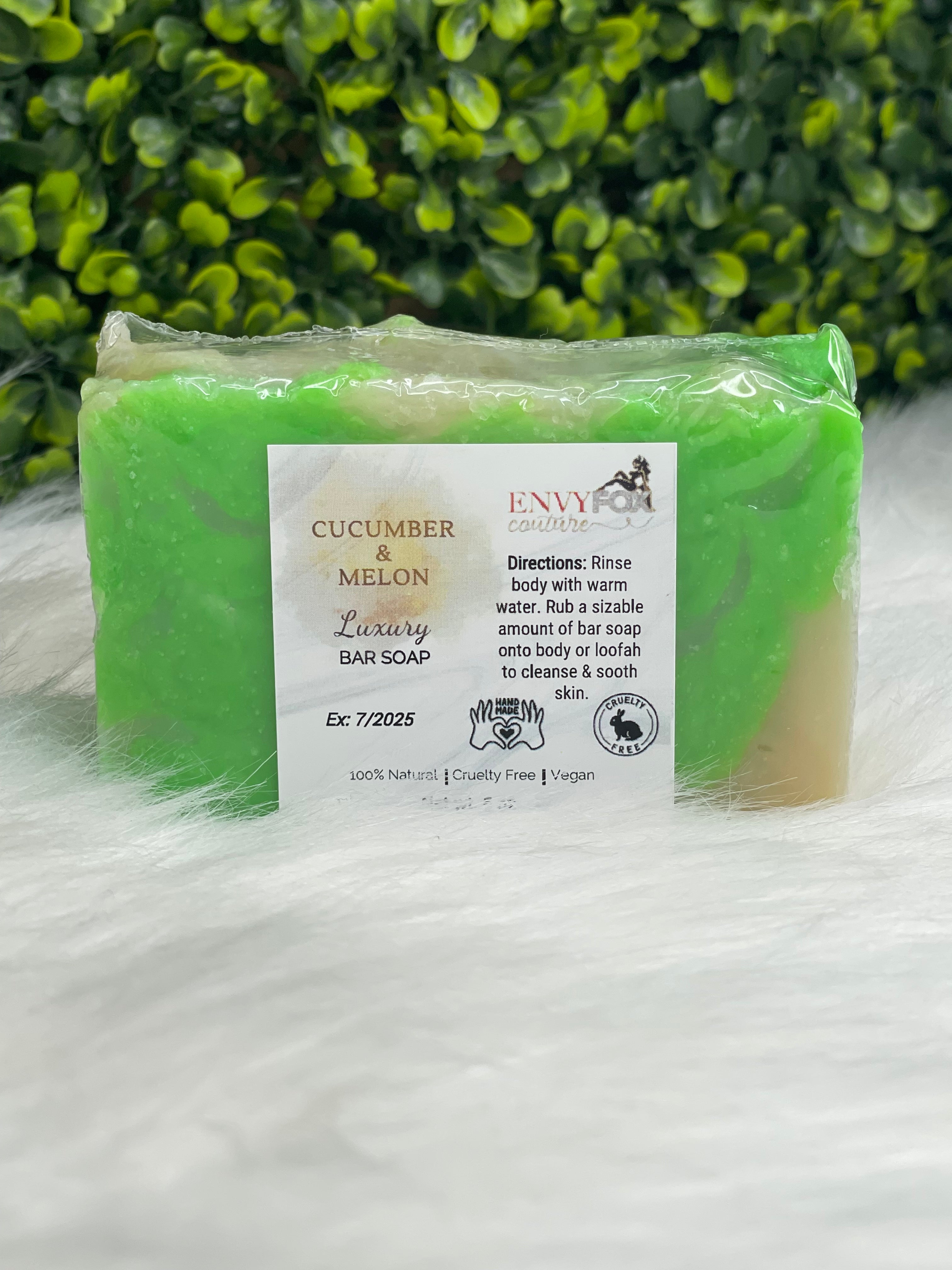 Women's Handmade Vegan Bar Soap
