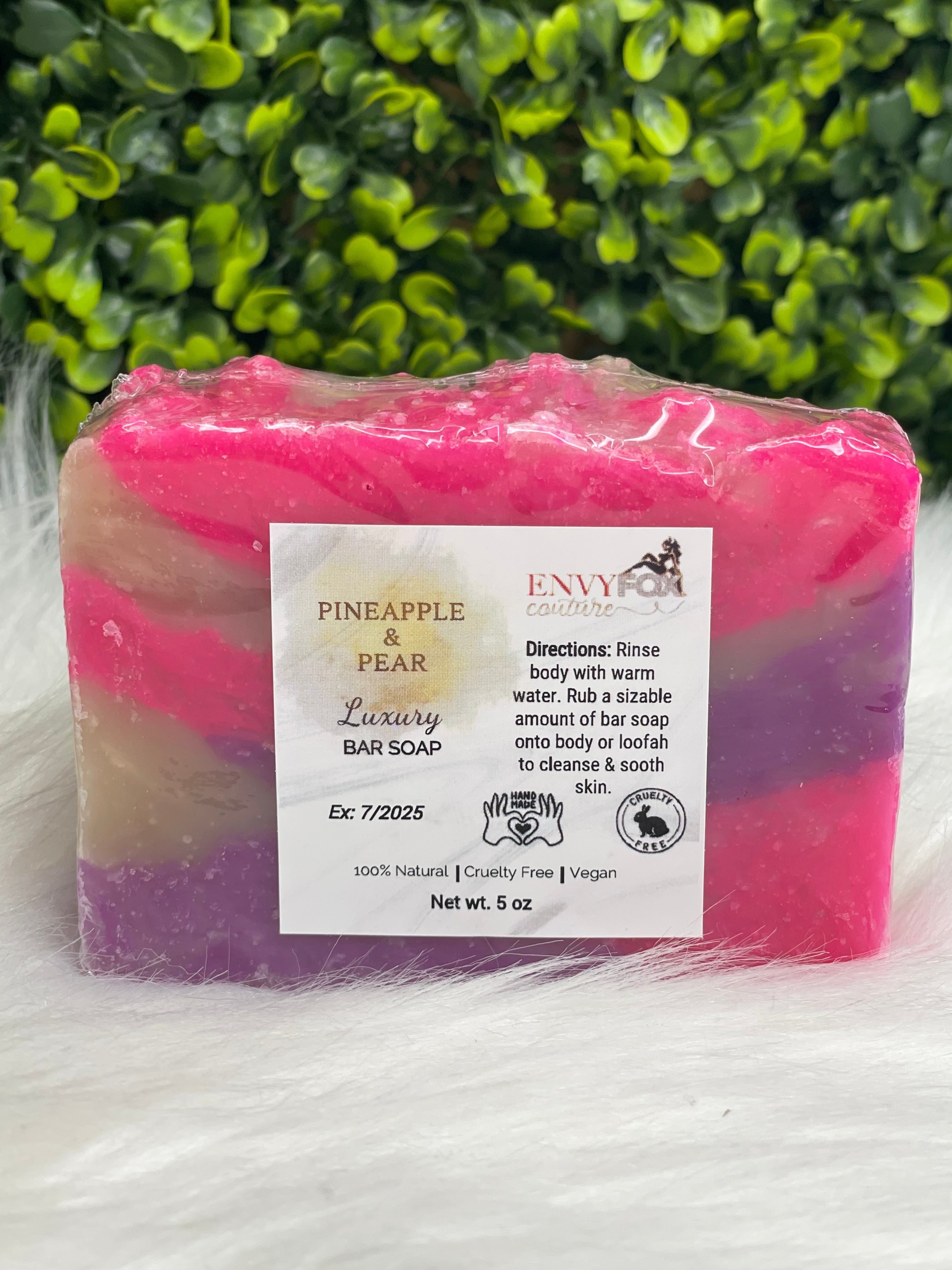 Women's Handmade Vegan Bar Soap