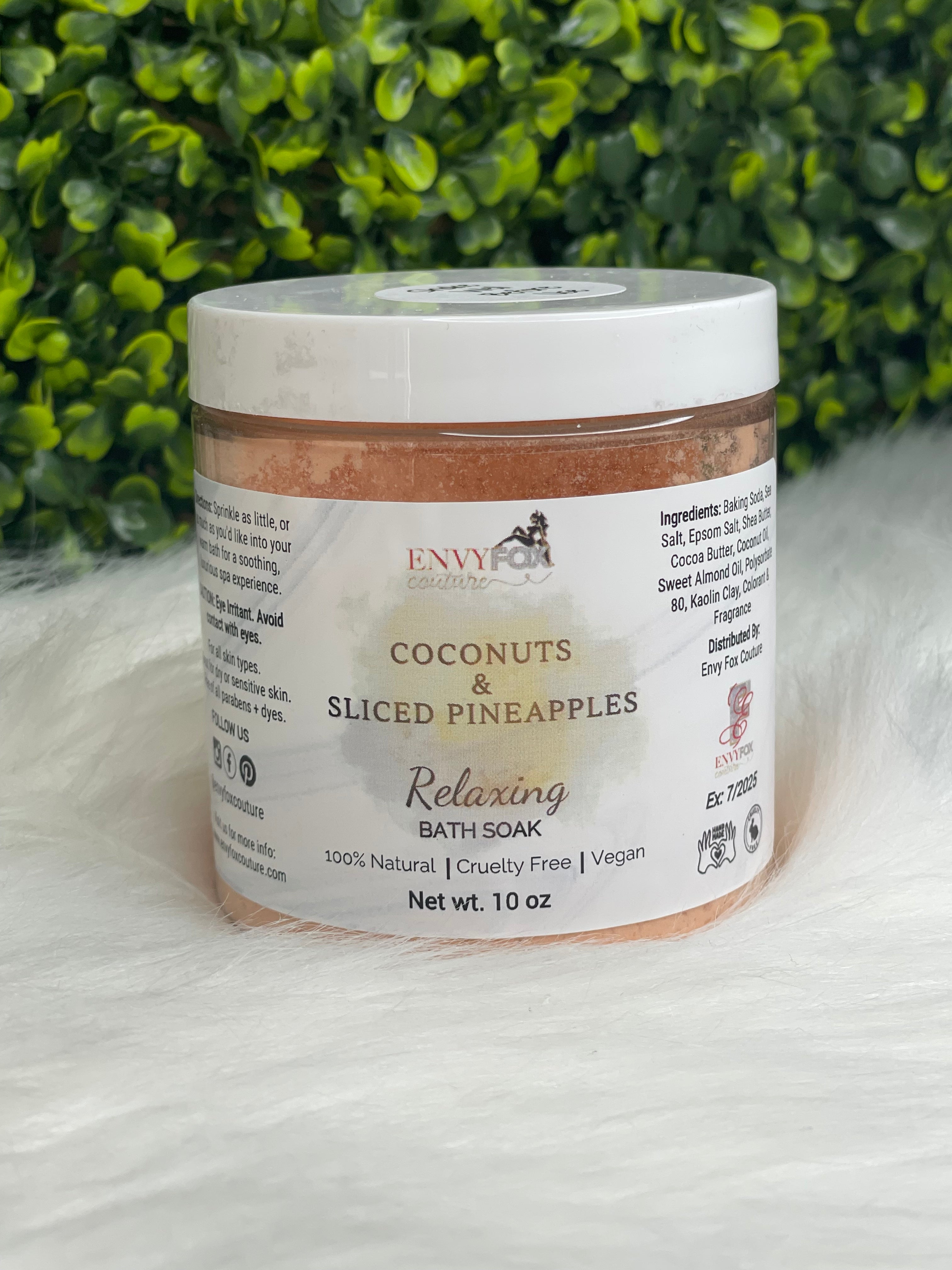 8 oz Handmade Bath Soak w/Shea Butter