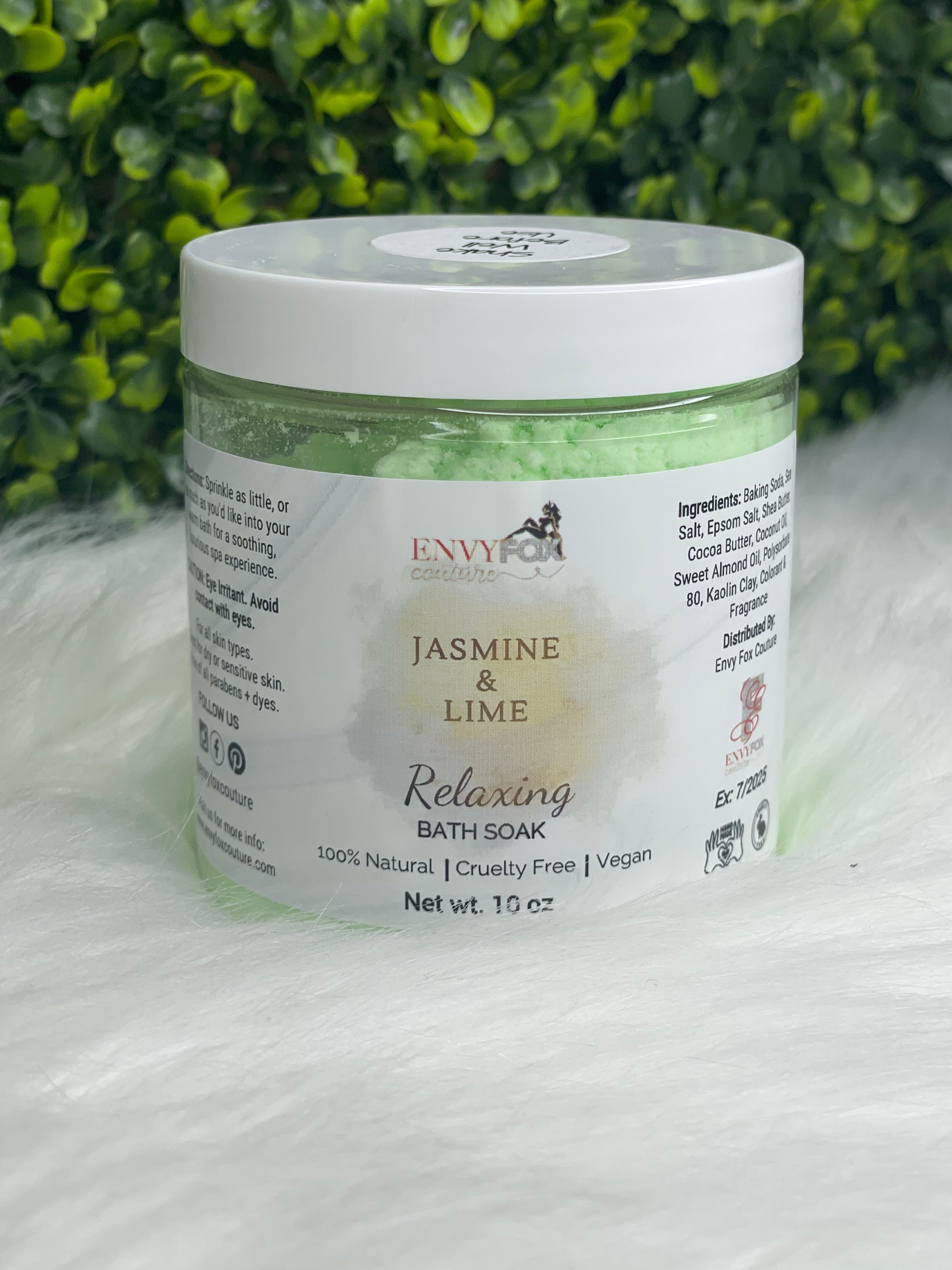 8 oz Handmade Bath Soak w/Shea Butter