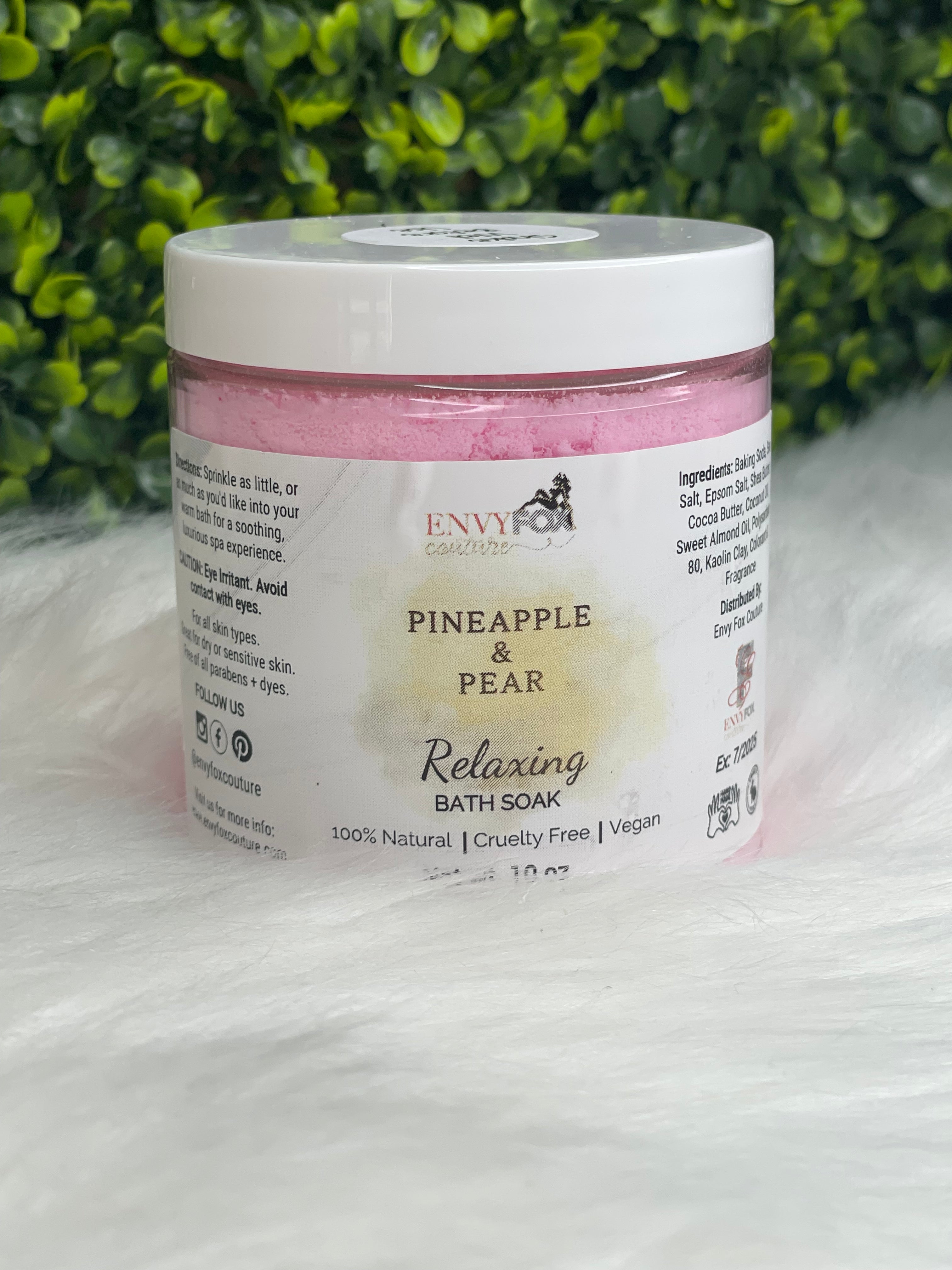 8 oz Handmade Bath Soak w/Shea Butter