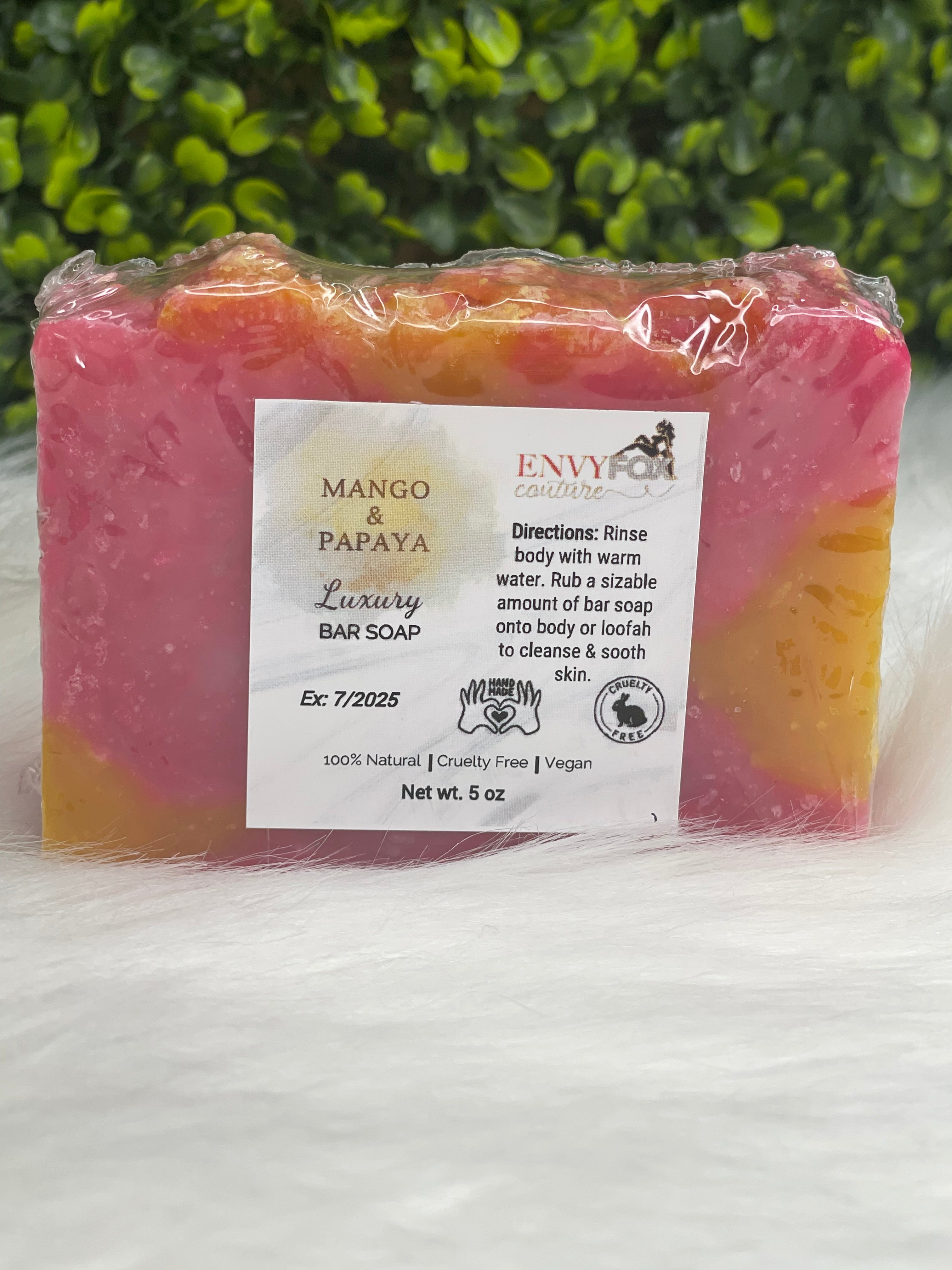 Women's Handmade Vegan Bar Soap