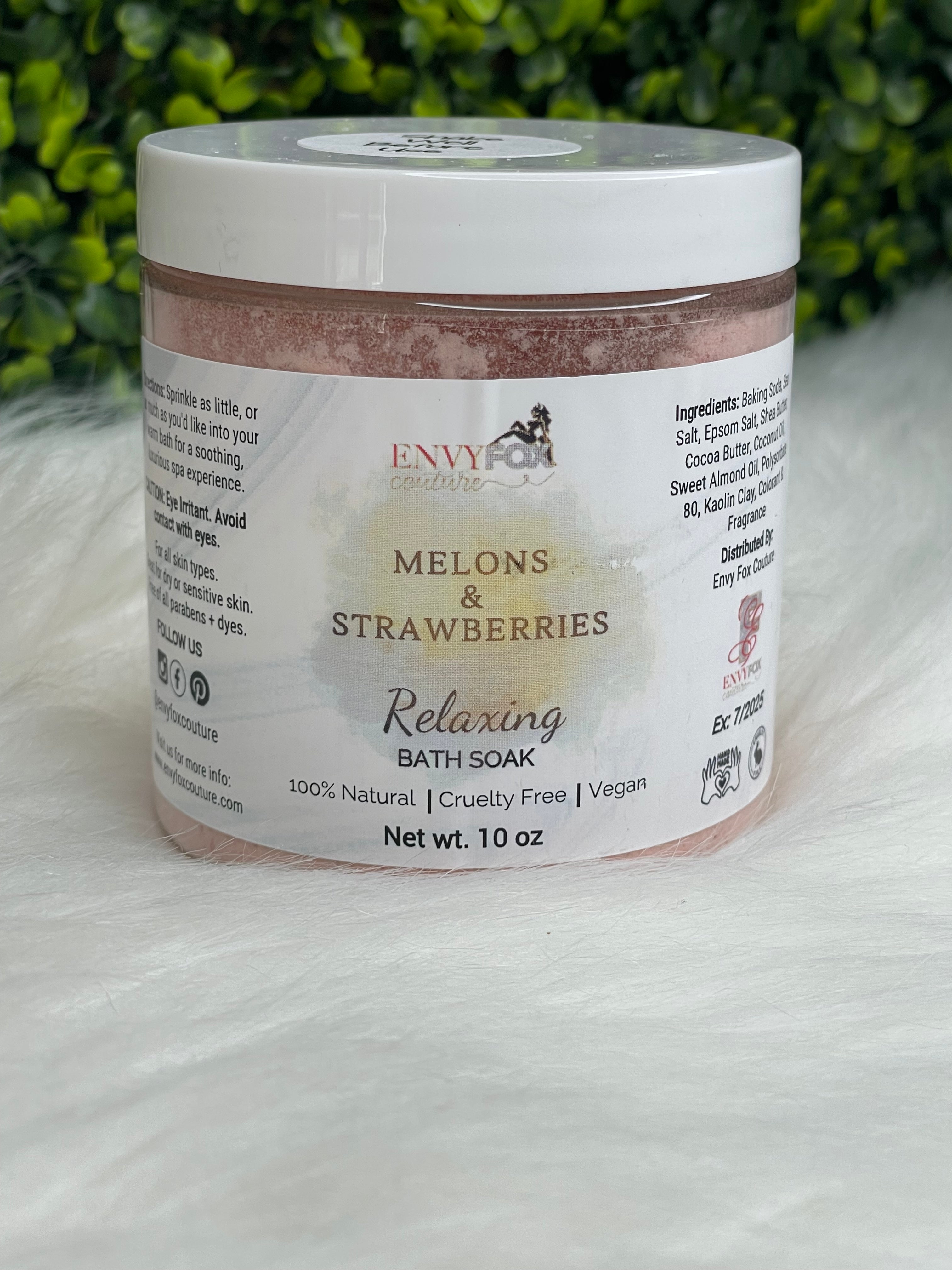 8 oz Handmade Bath Soak w/Shea Butter