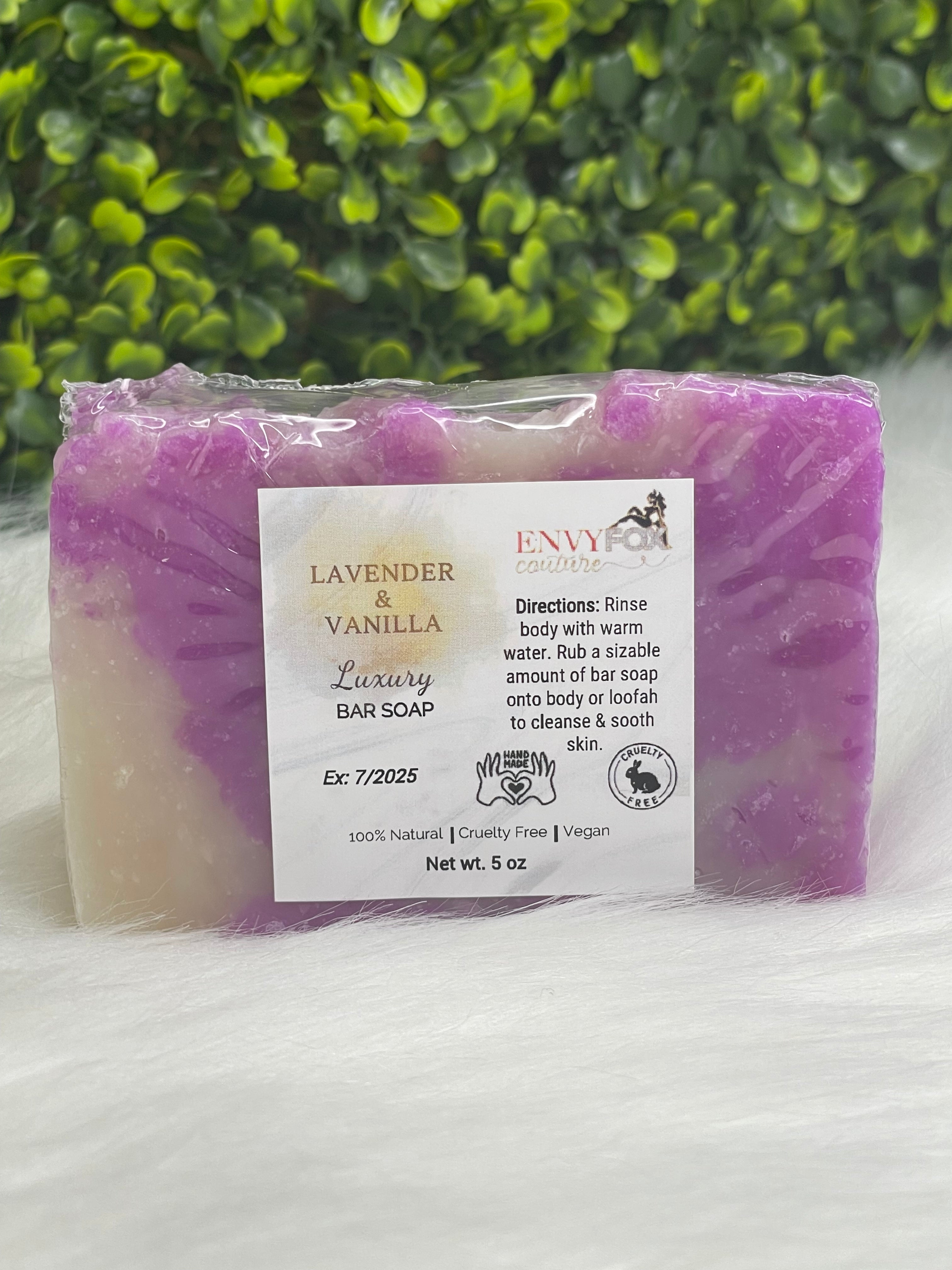 Women's Handmade Vegan Bar Soap