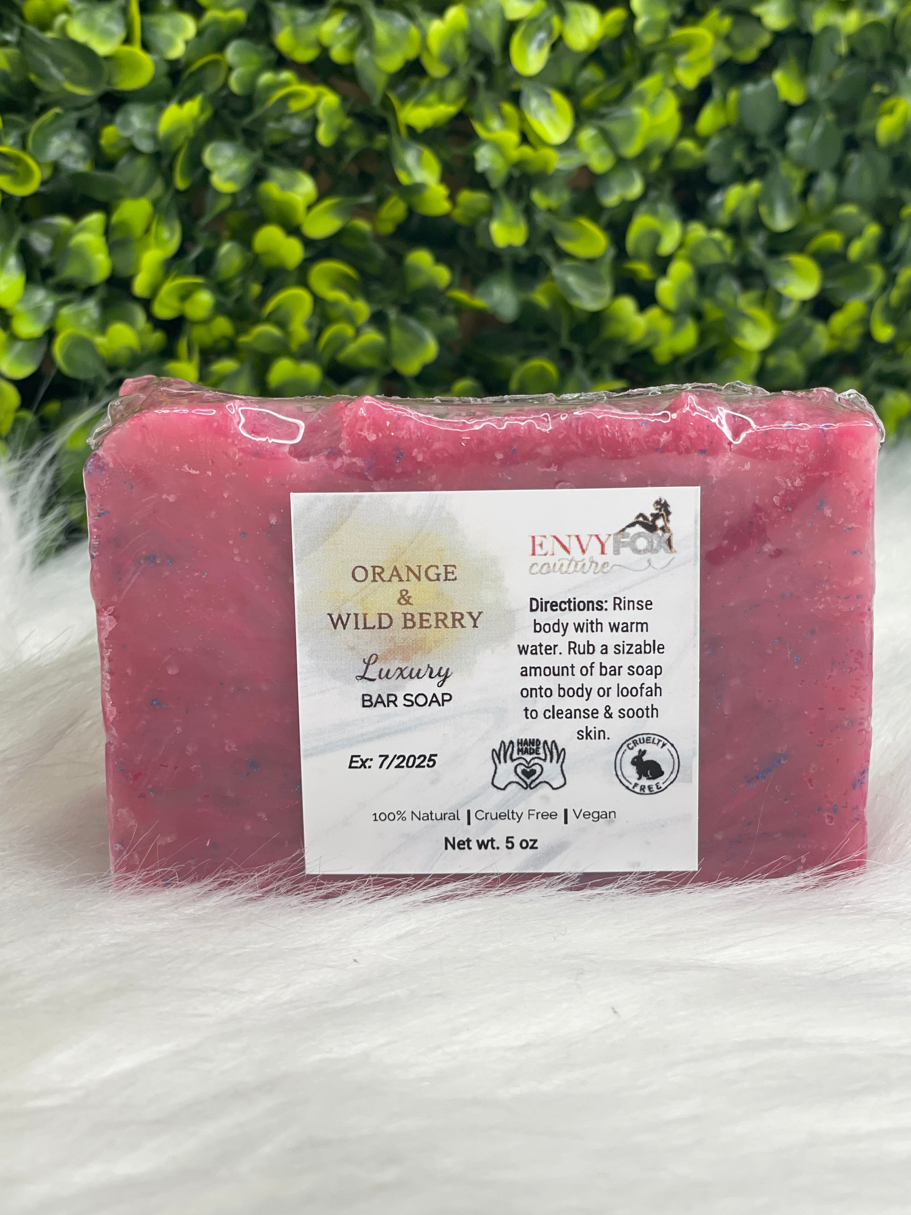 Women's Handmade Vegan Bar Soap