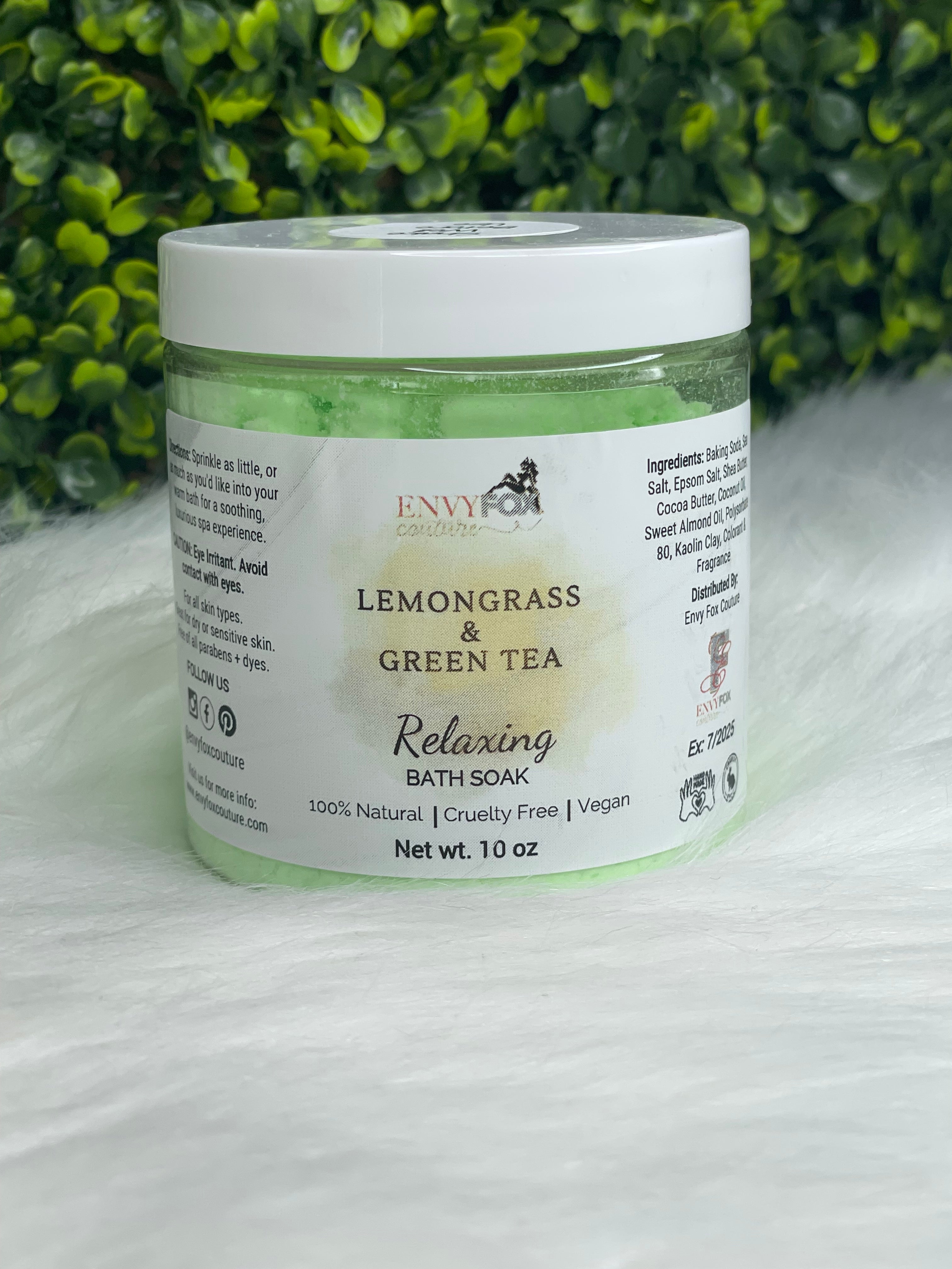 8 oz Handmade Bath Soak w/Shea Butter