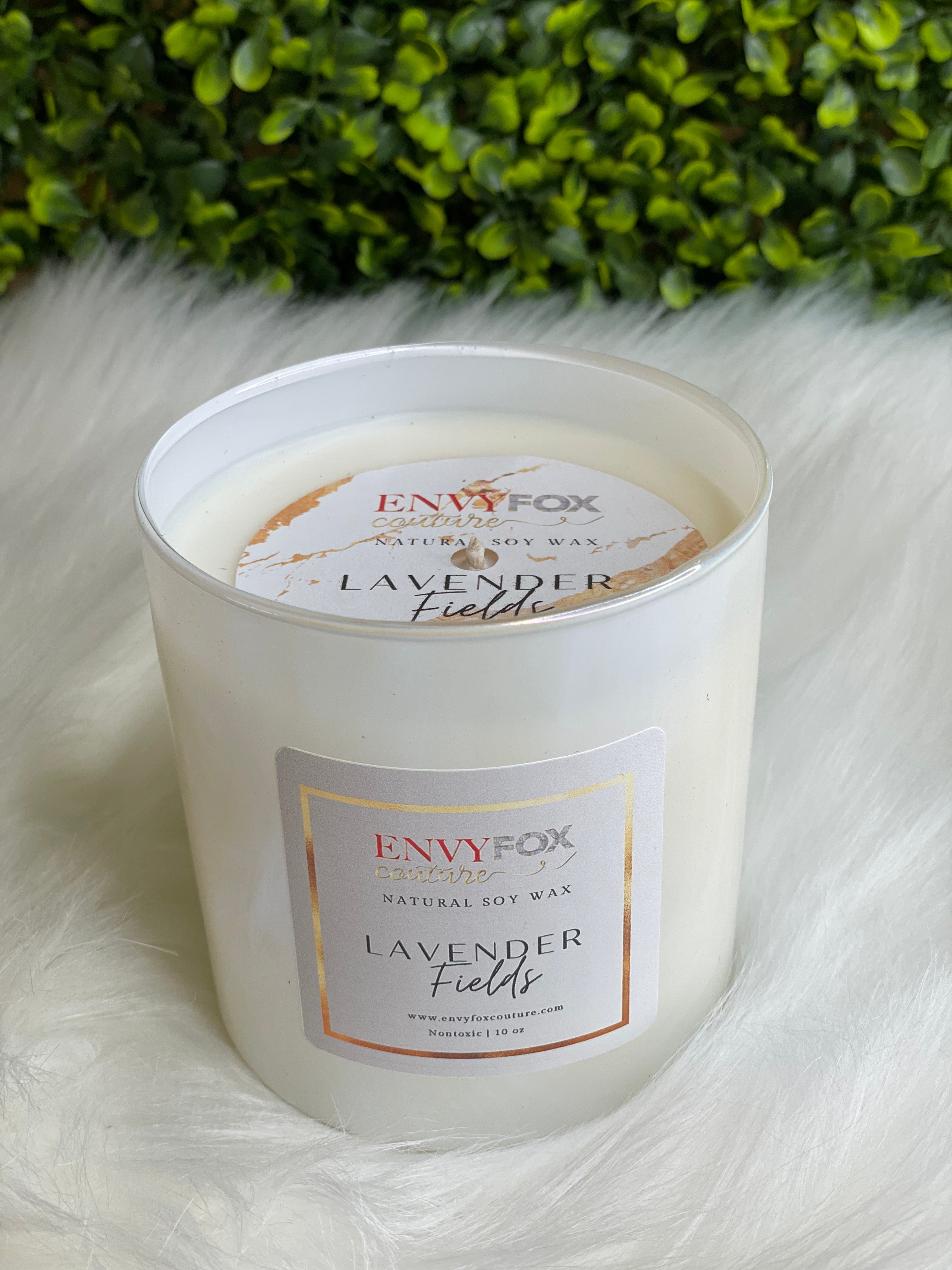 Lavender Fields 10 oz Natural Soy Wax Candle