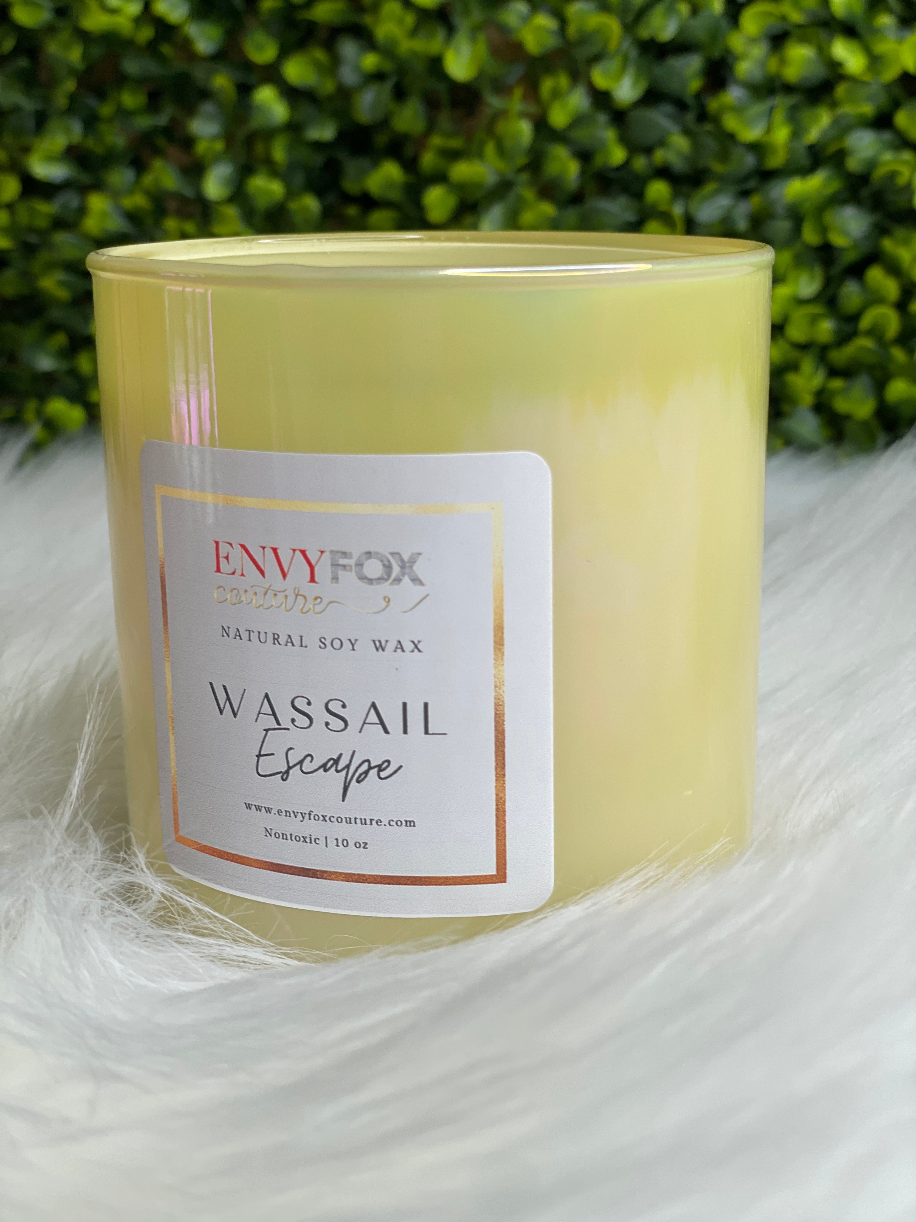 Wassail Escape 10 oz Natural Soy Wax Candle