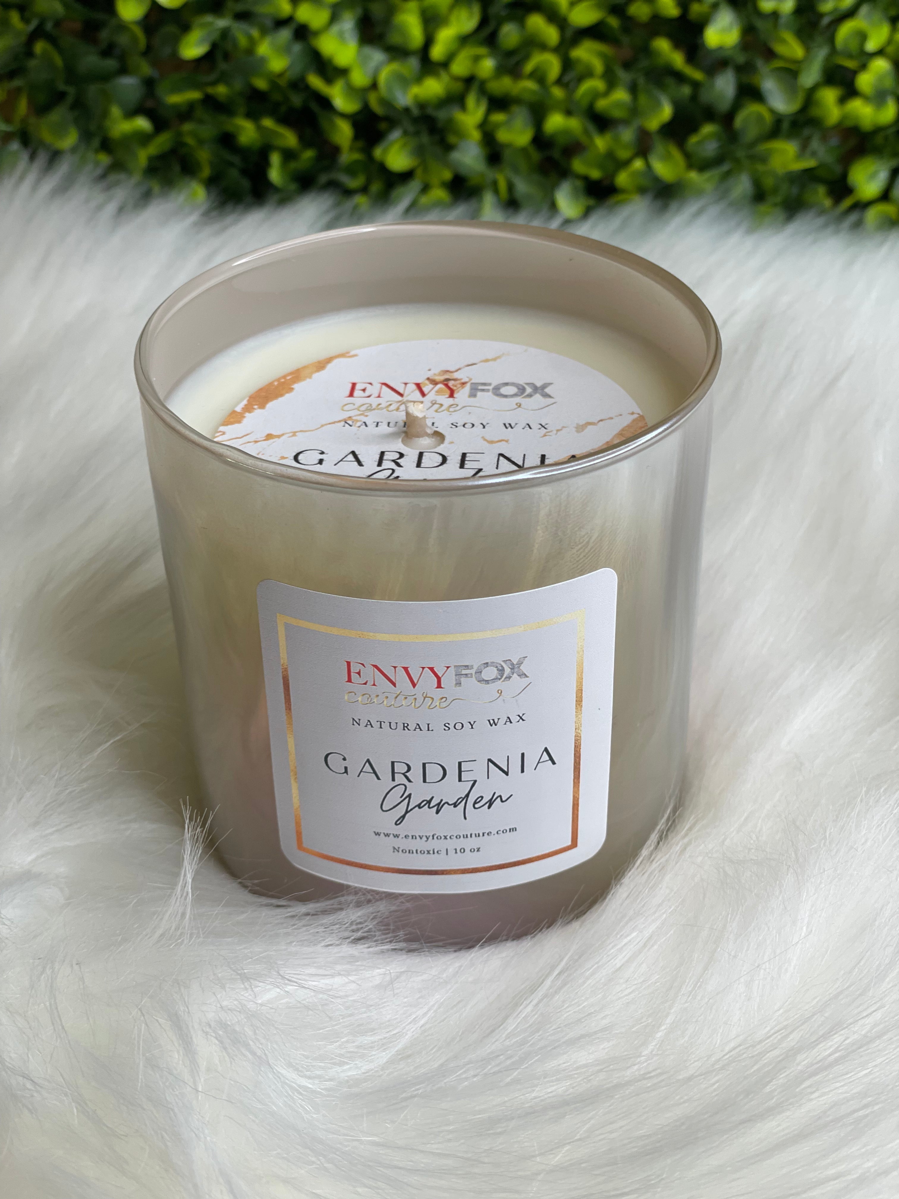 Gardenia Garden 10 oz Natural Soy Wax Candle