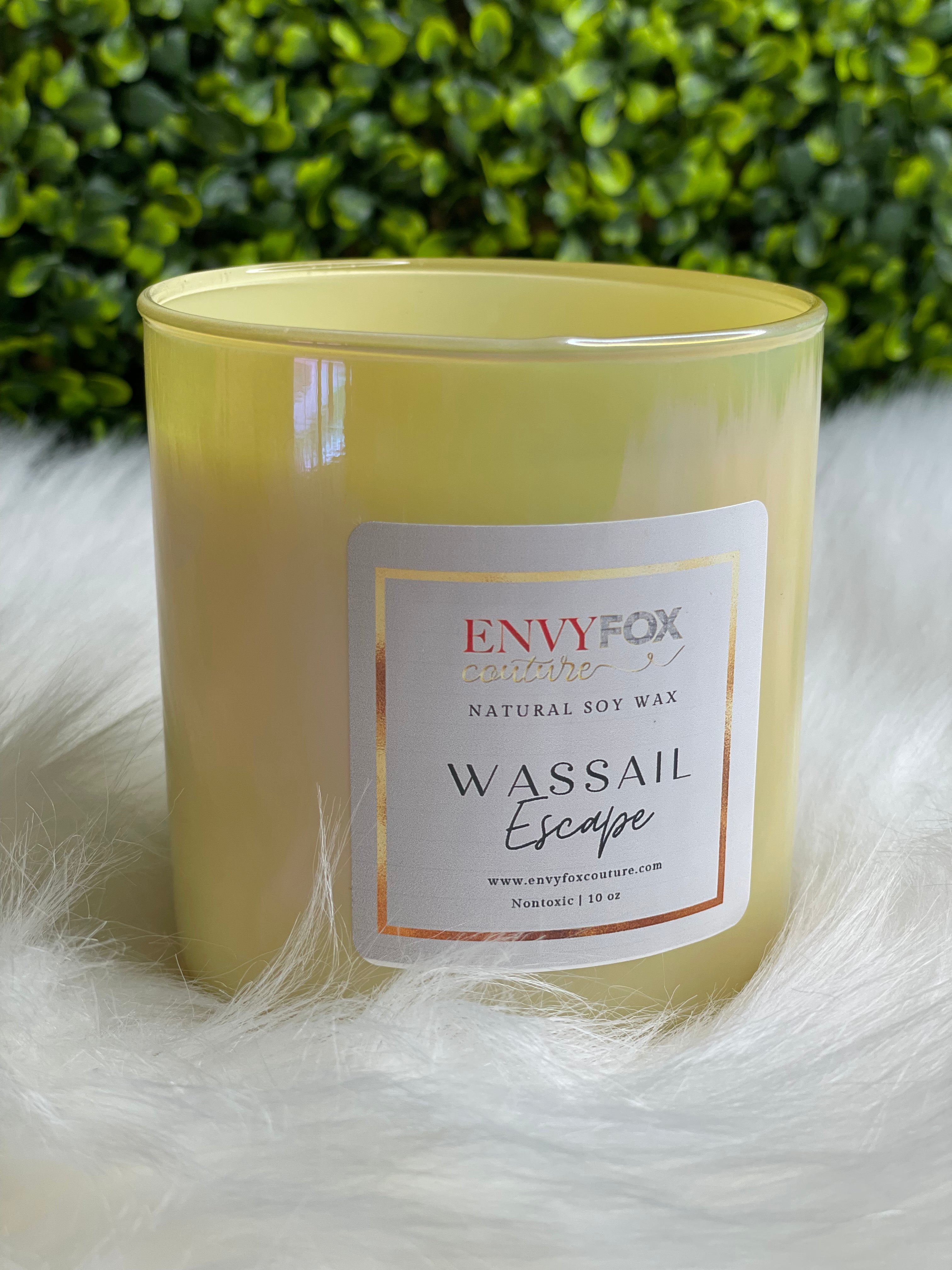 Wassail Escape 10 oz Natural Soy Wax Candle