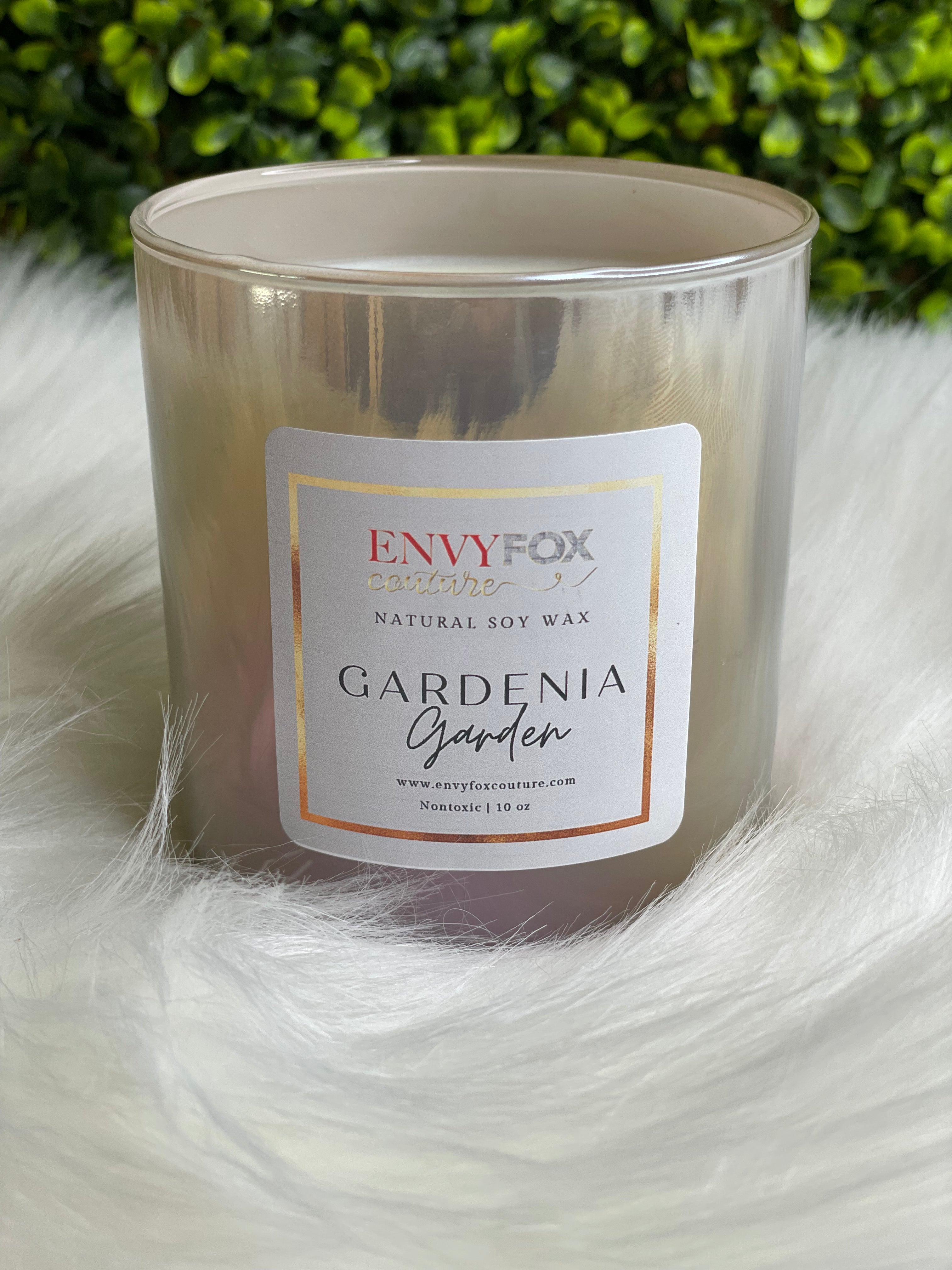Gardenia Garden 10 oz Natural Soy Wax Candle