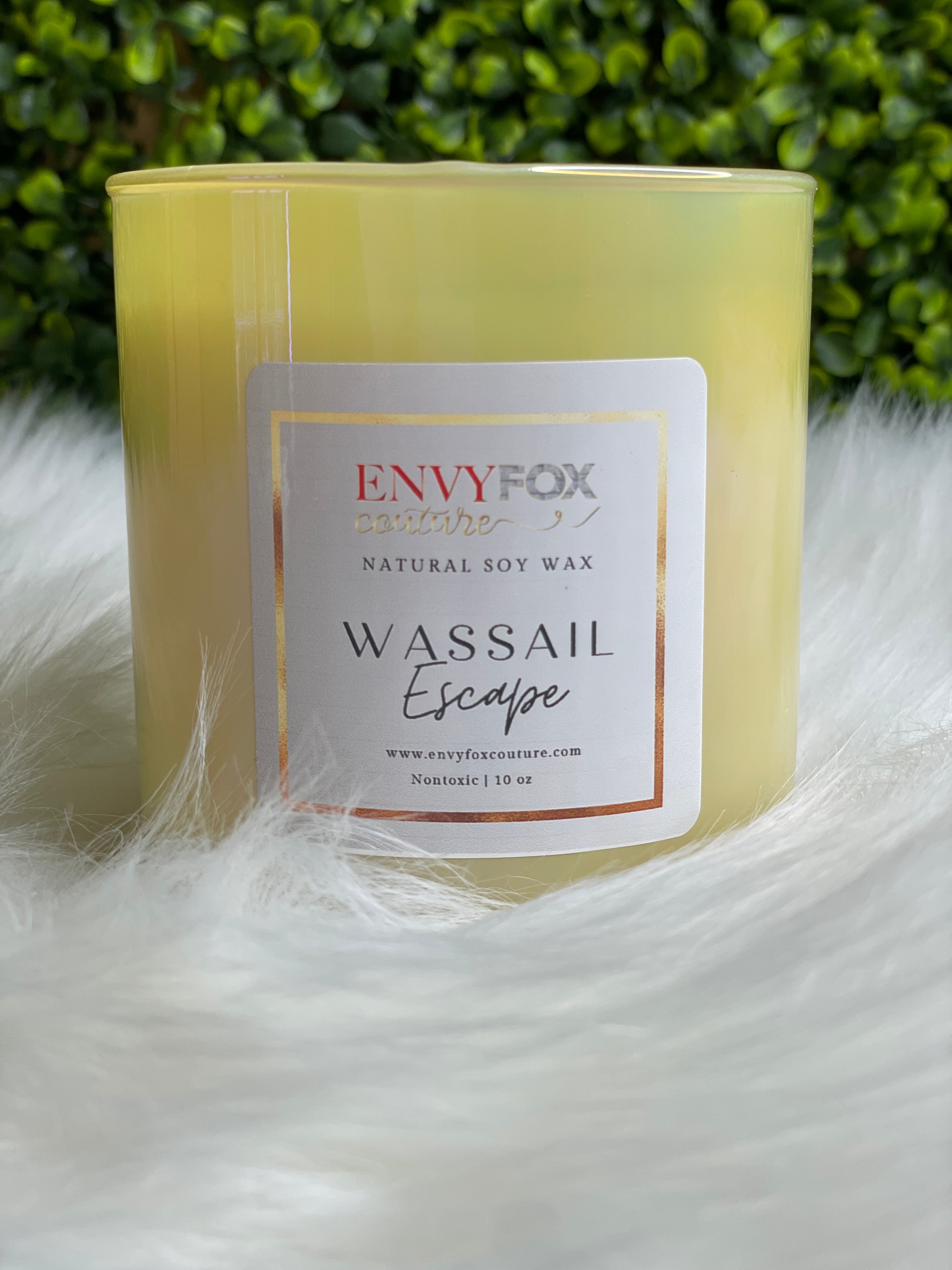 Wassail Escape 10 oz Natural Soy Wax Candle