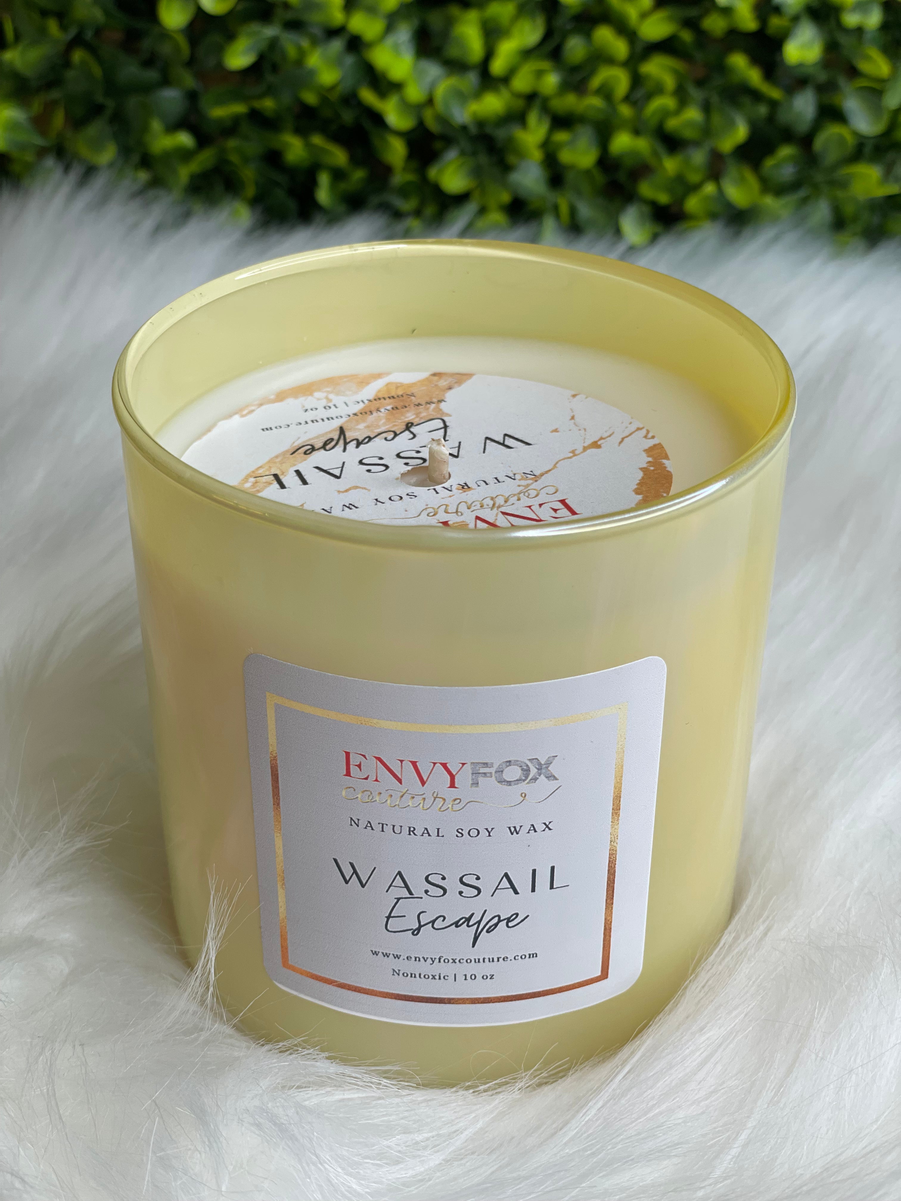 Wassail Escape 10 oz Natural Soy Wax Candle