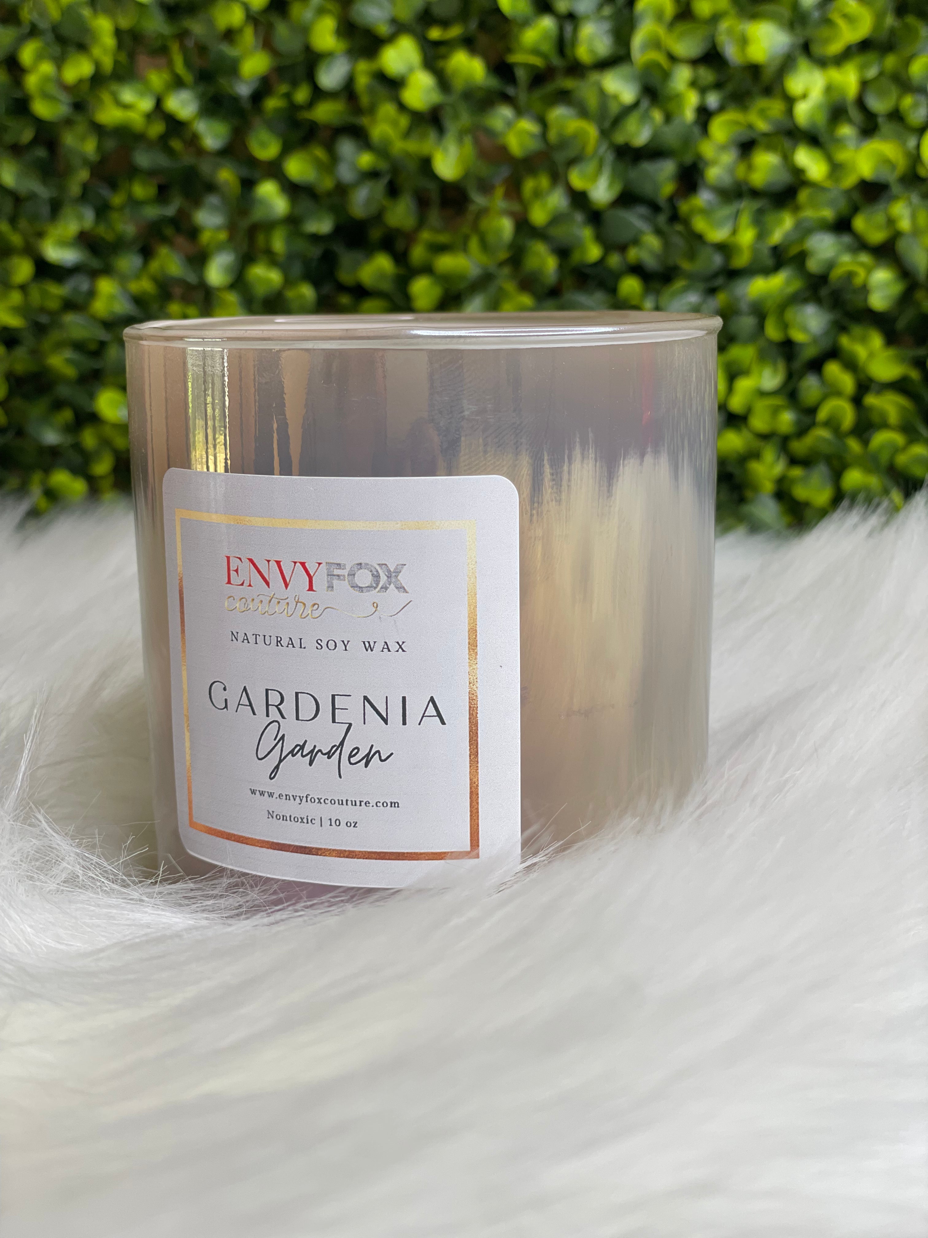 Gardenia Garden 10 oz Natural Soy Wax Candle