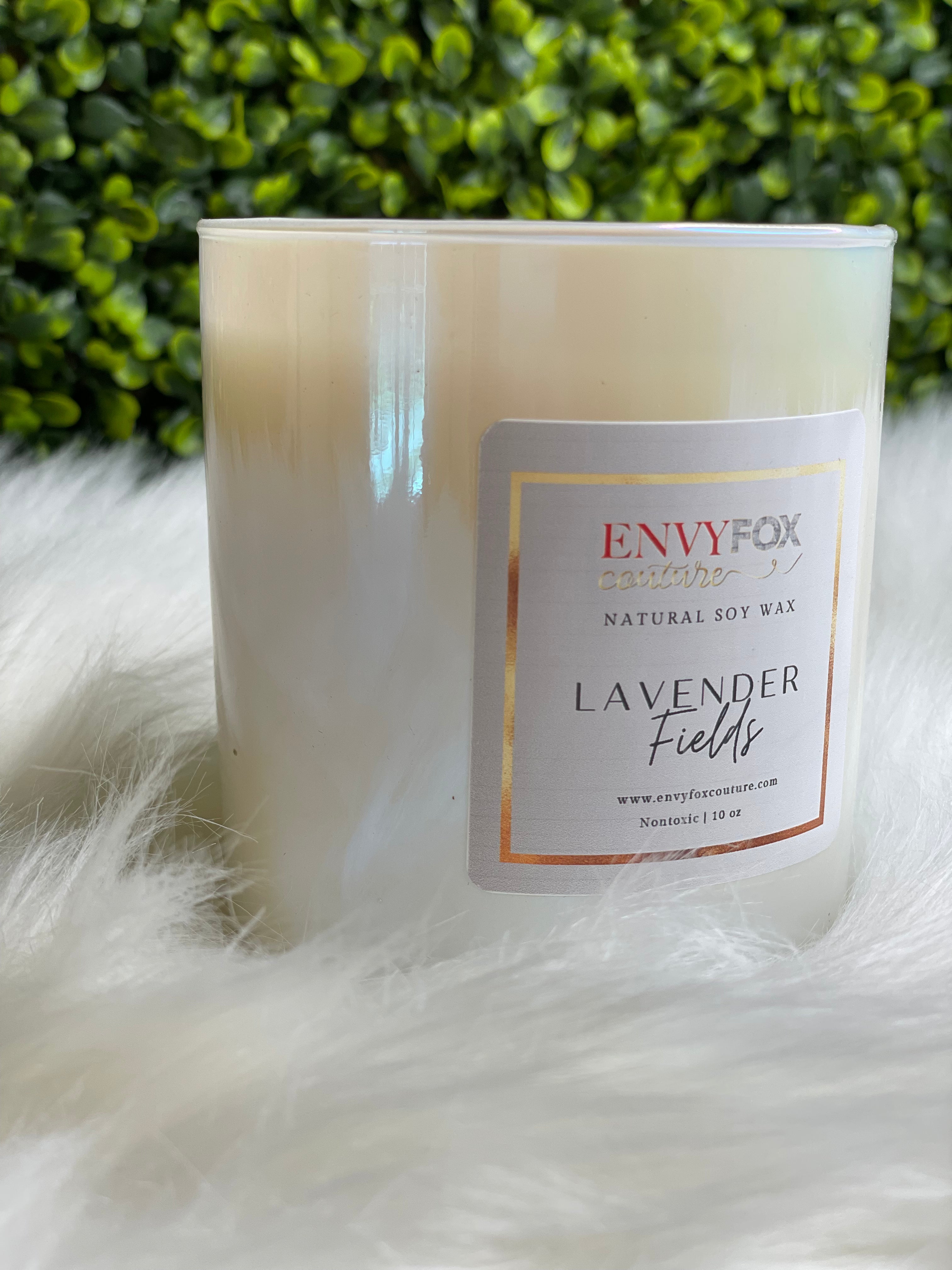 Lavender Fields 10 oz Natural Soy Wax Candle