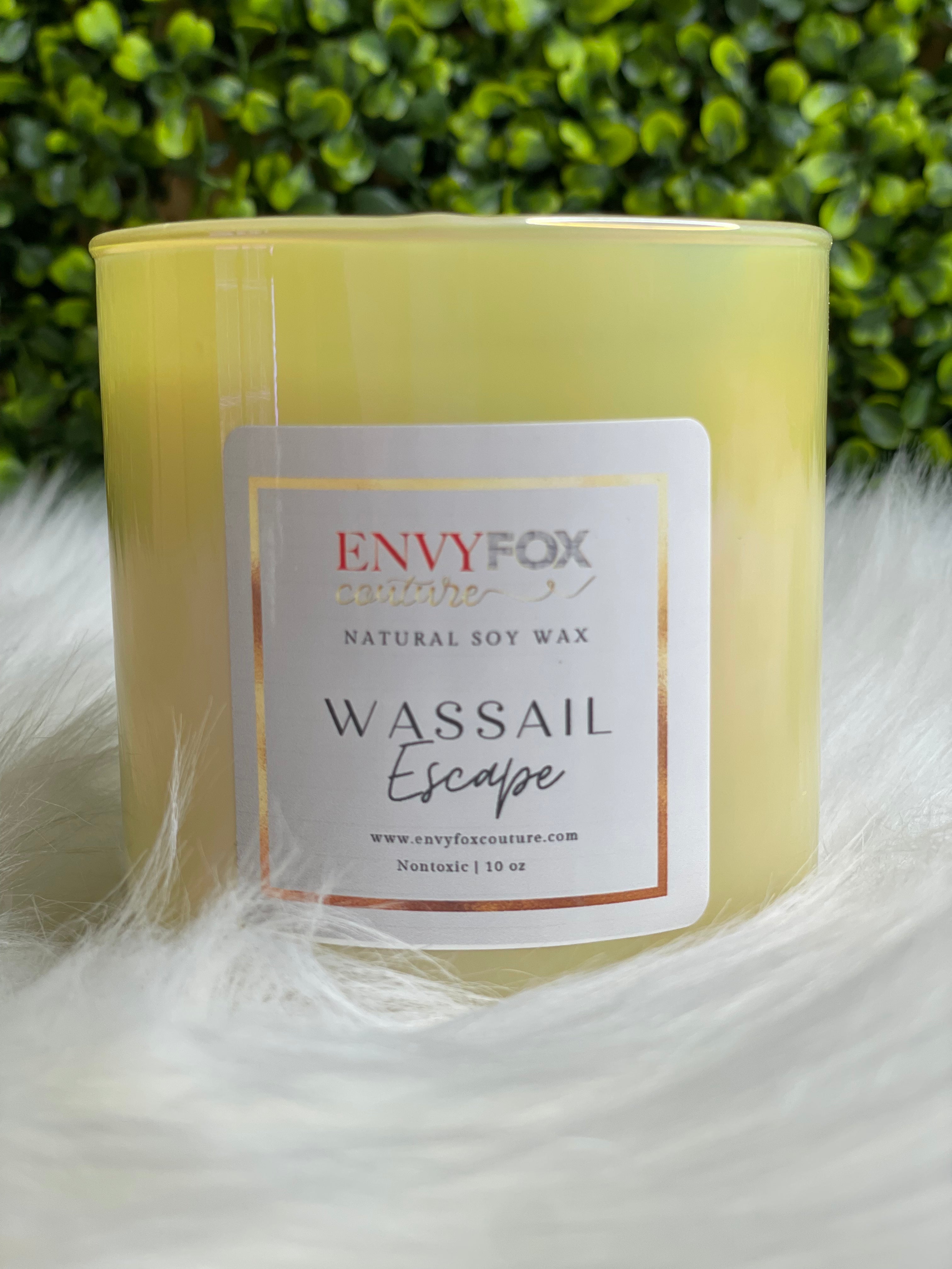 Wassail Escape 10 oz Natural Soy Wax Candle