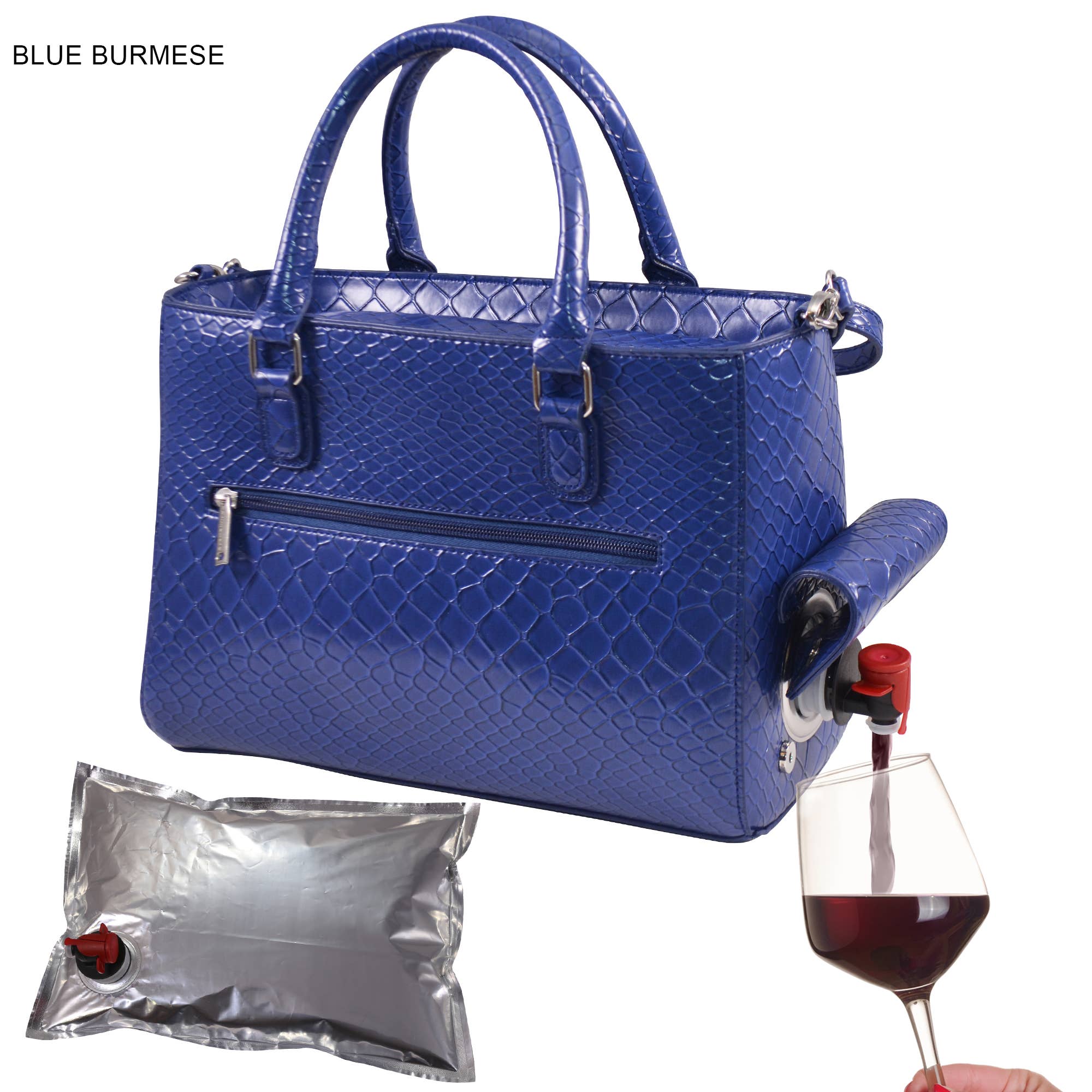 Drink Purse | Wine Purse Burmese Design