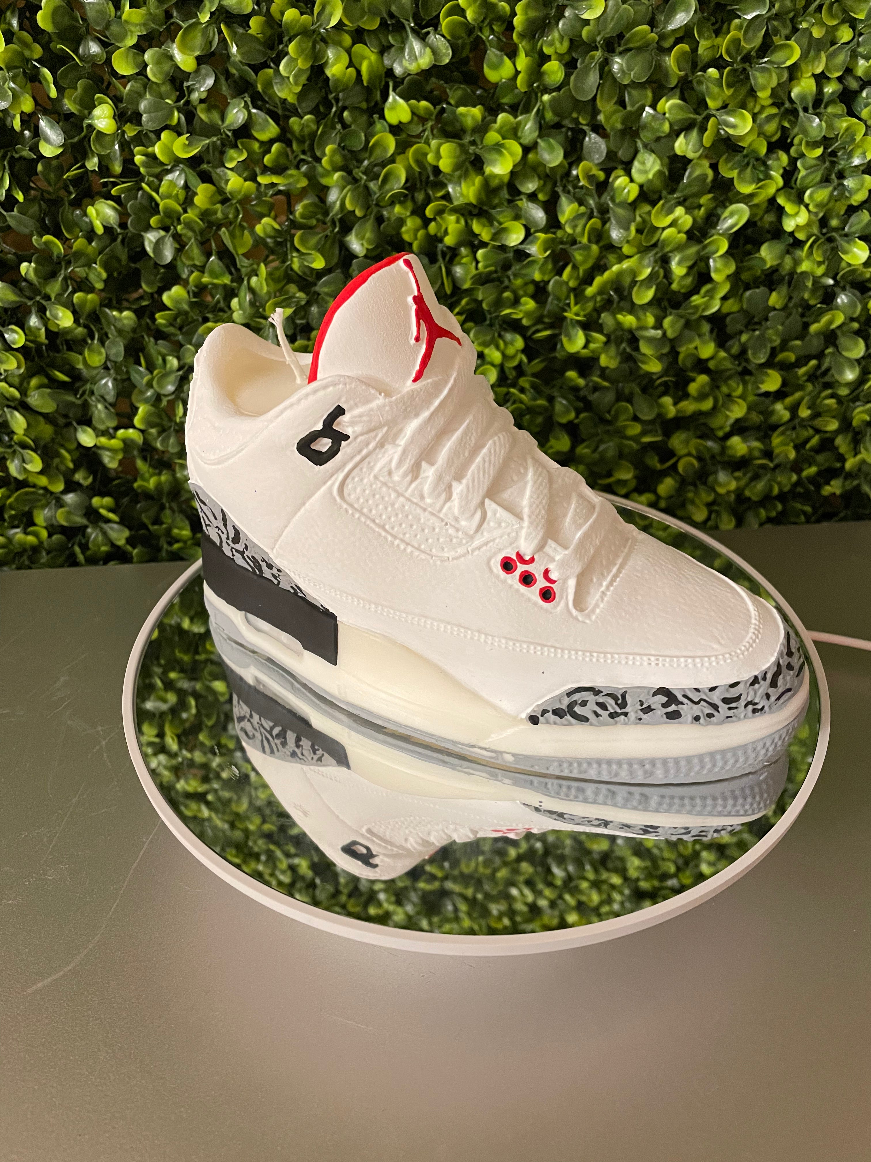 Sneaker Candle-Retro White Cement 3