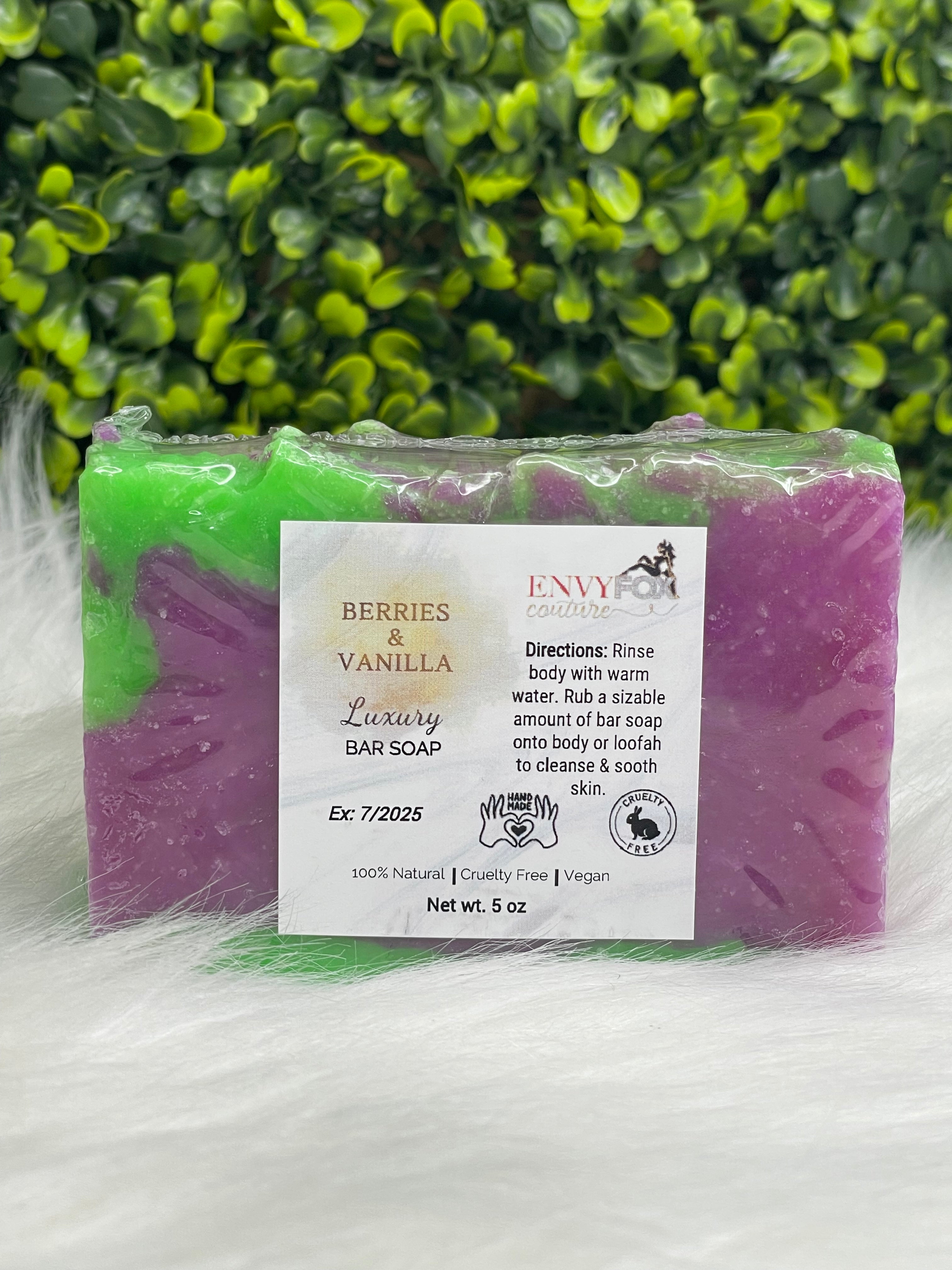 Women's Handmade Vegan Bar Soap