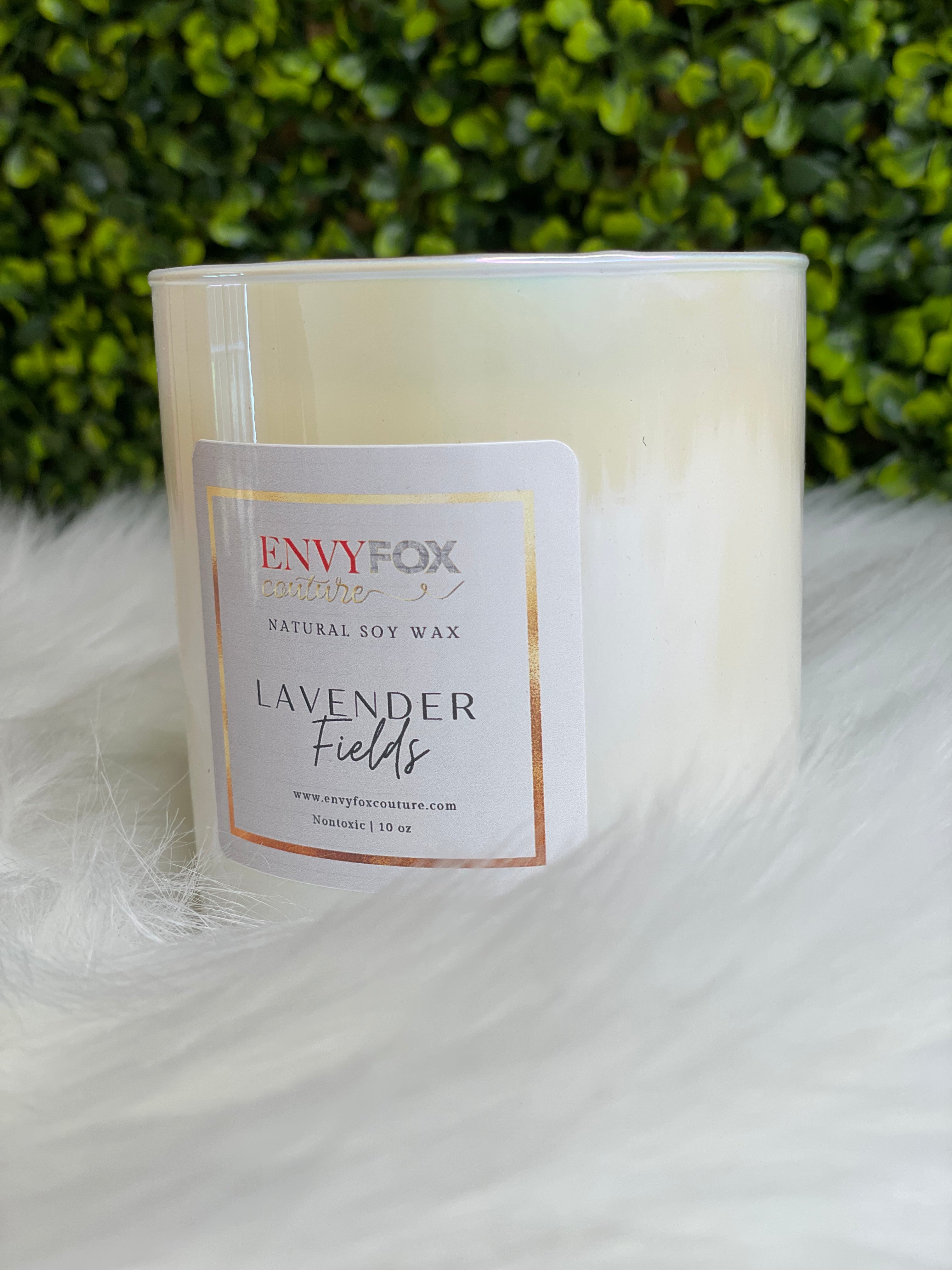 Lavender Fields 10 oz Natural Soy Wax Candle