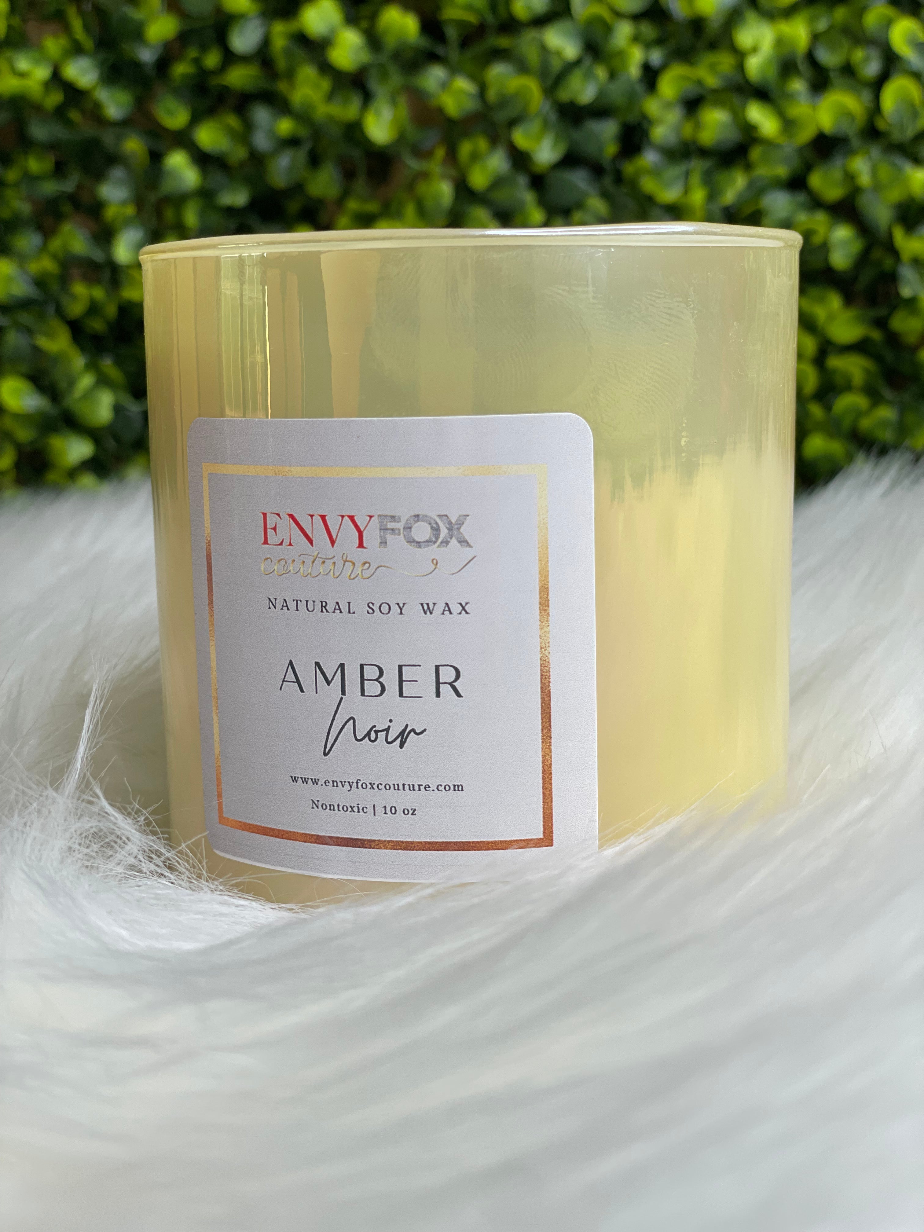 Amber Noir 10 oz Natural Soy Wax Candle