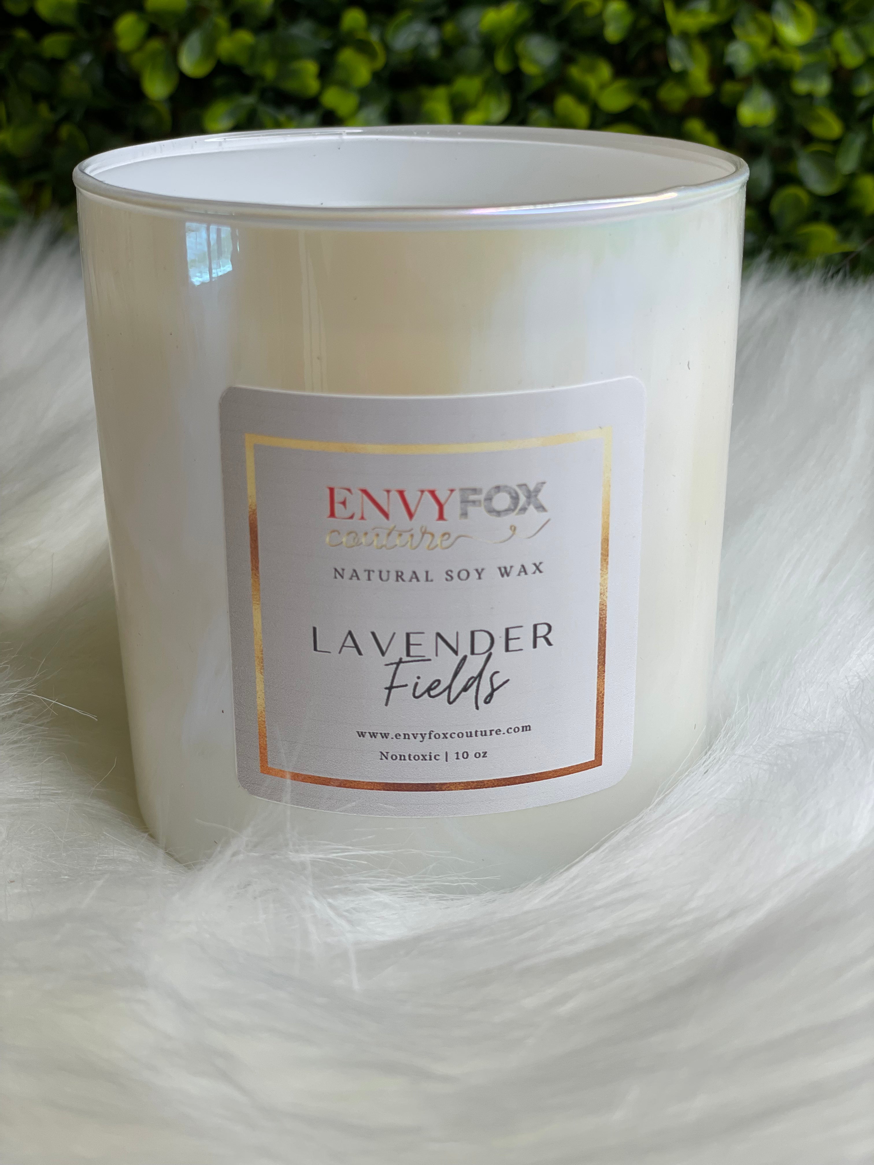 Lavender Fields 10 oz Natural Soy Wax Candle