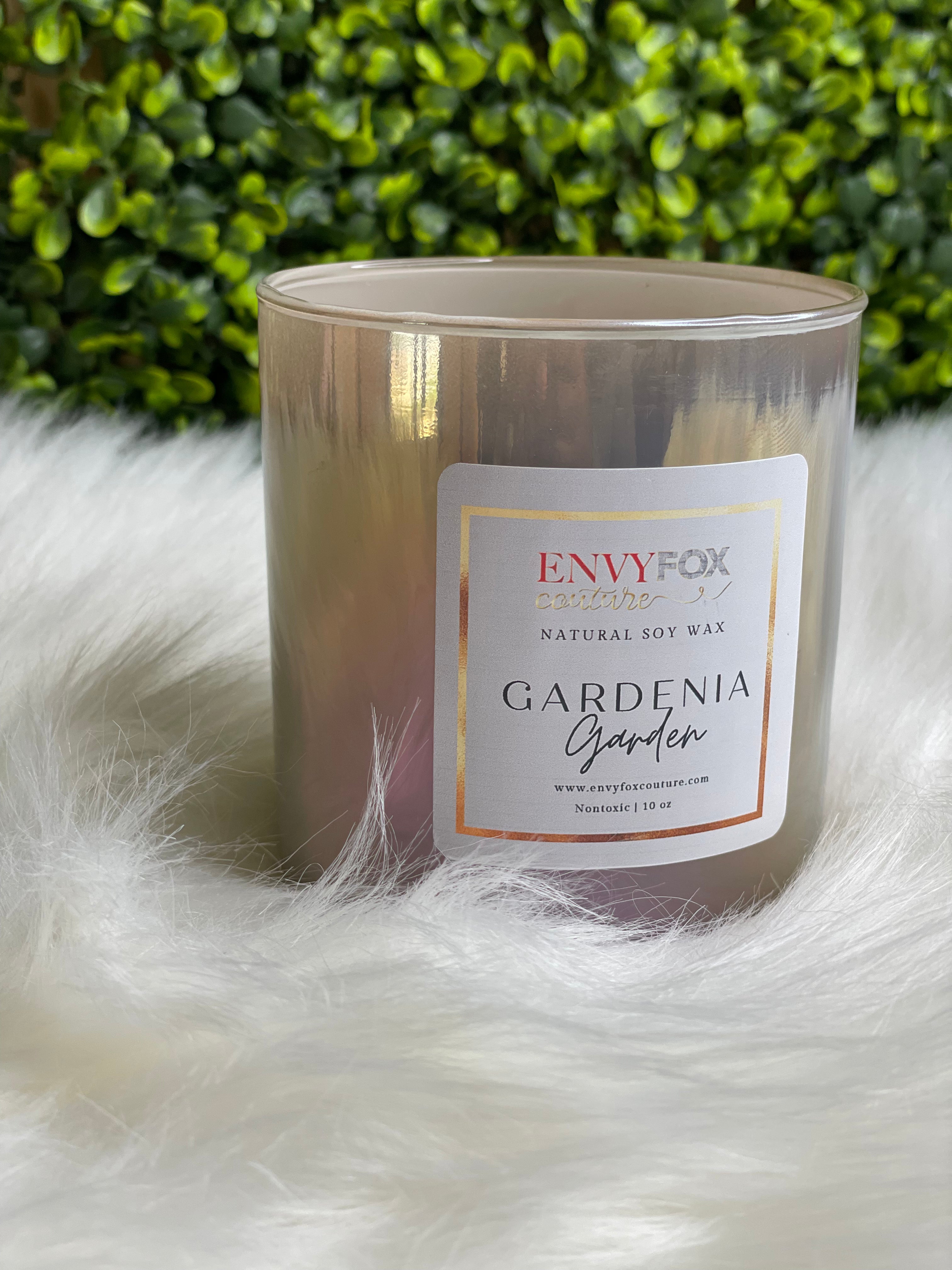 Gardenia Garden 10 oz Natural Soy Wax Candle
