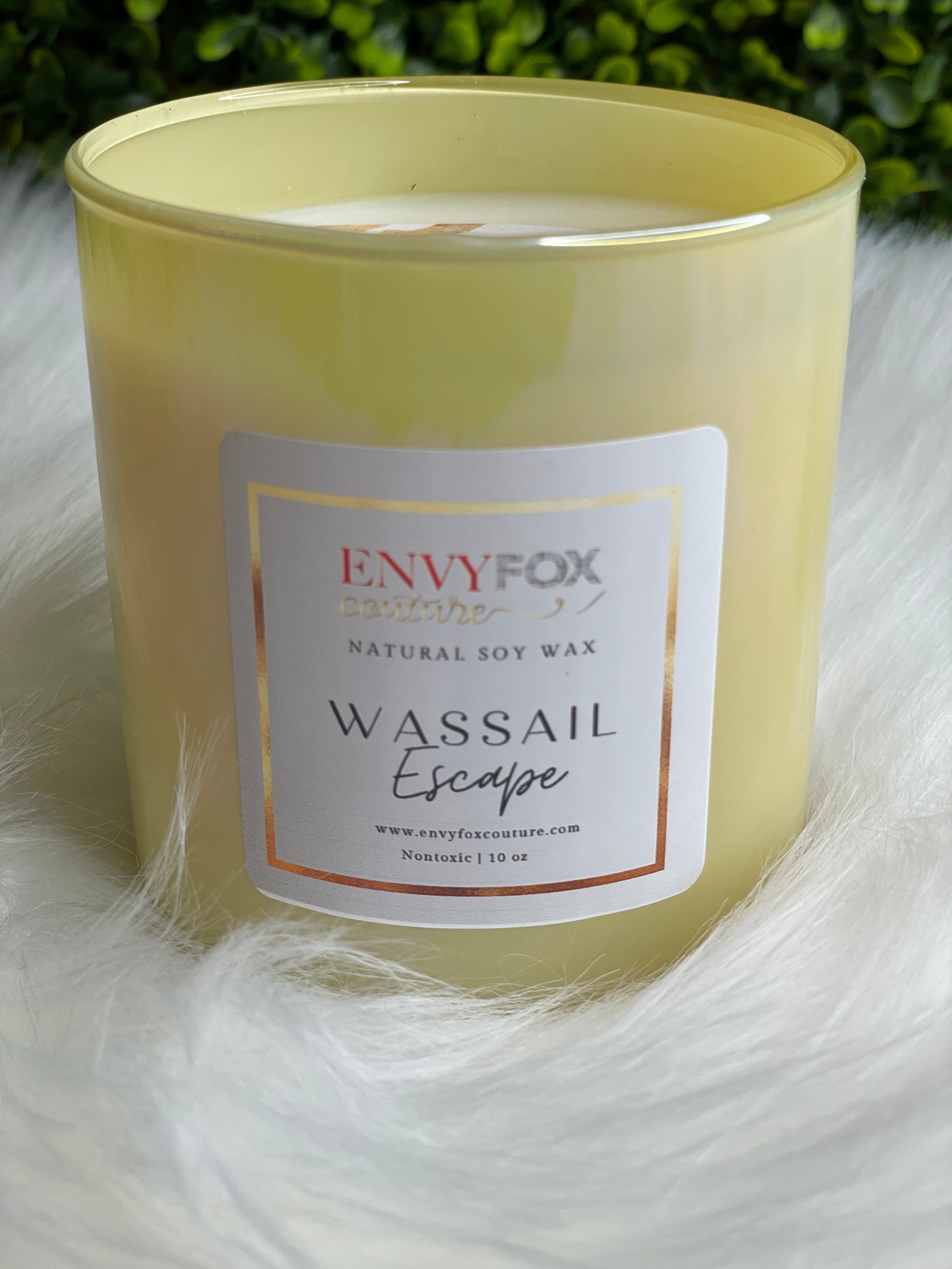 Wassail Escape 10 oz Natural Soy Wax Candle