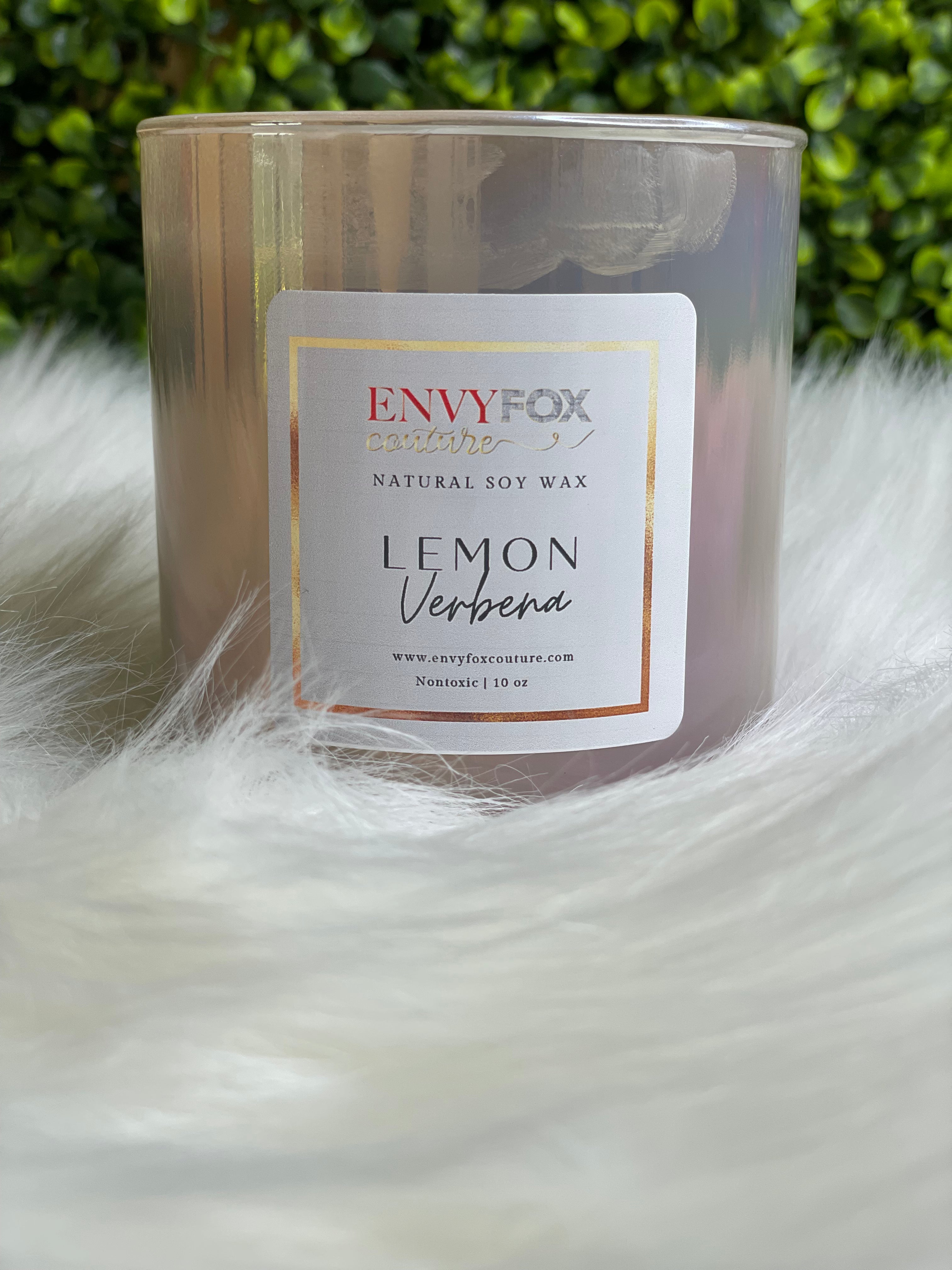 Lemon Verbena 10 oz Natural Soy Wax Candle